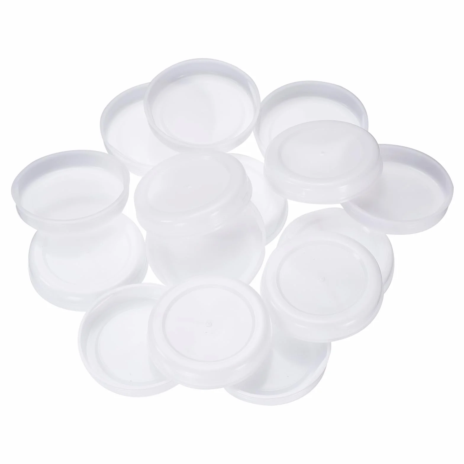 QUARKZMAN 50pz Tappi per Estremità Tubi di Trasporto 2,4" ID Tappi Estremità Tubi Cartone Rotondi Tappi Protettivi Plastica per Poster Tubi Trasporto e Conservazione Documenti e Arte
