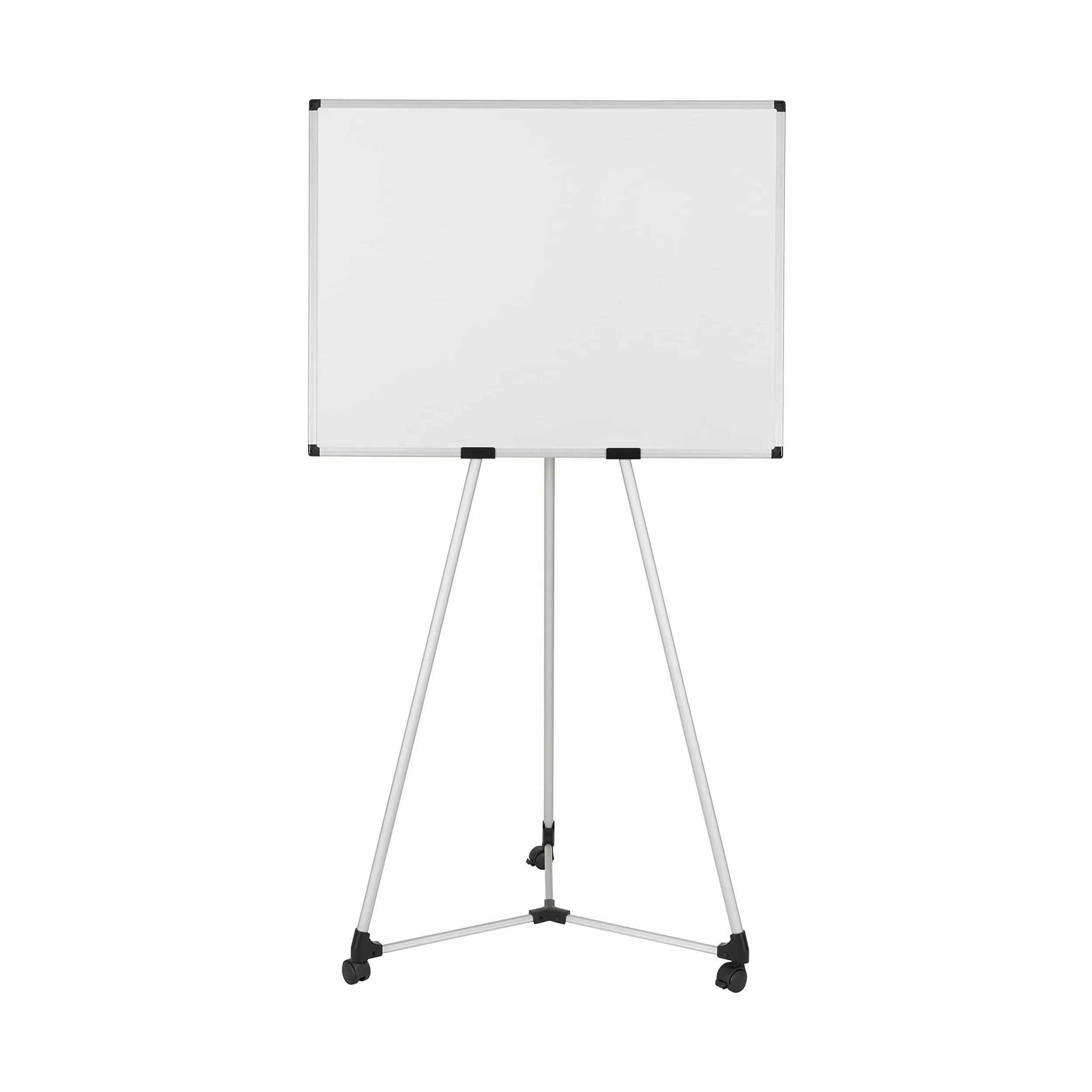 Bi-Office Earth Kyoto Lavagna Portablocco Treppiede, Superficie In Acciaio Laccato Magnetico, 70 x 100 cm (formato Euro), Superficie Cancellabile A Secco, Cornice In Alluminio