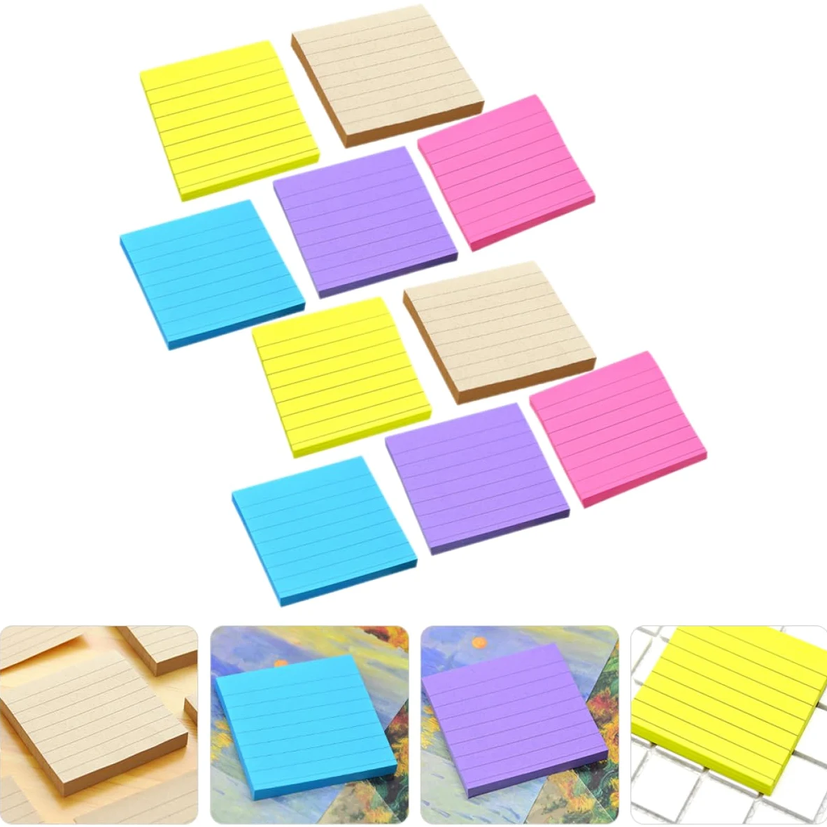 Blocchi Note Adesivi Autoadesivi Per Appunti Motivi Animali Blocchi Note Scolastici Portatili Per Casa E Ufficio Realizzati in Carta Robusta