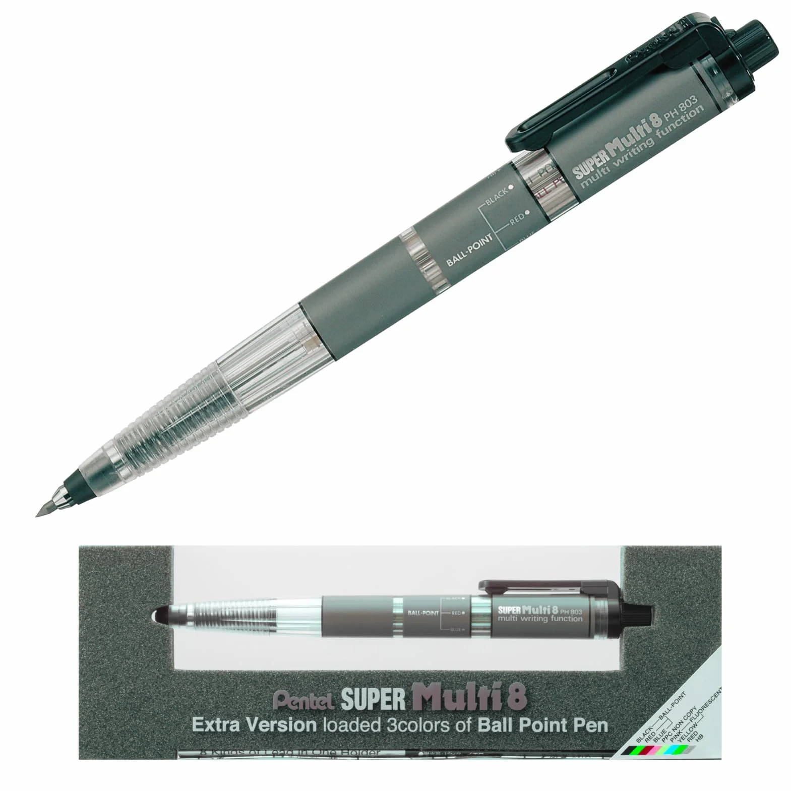 Pentel Super Multi 8 PH803 (japan import)