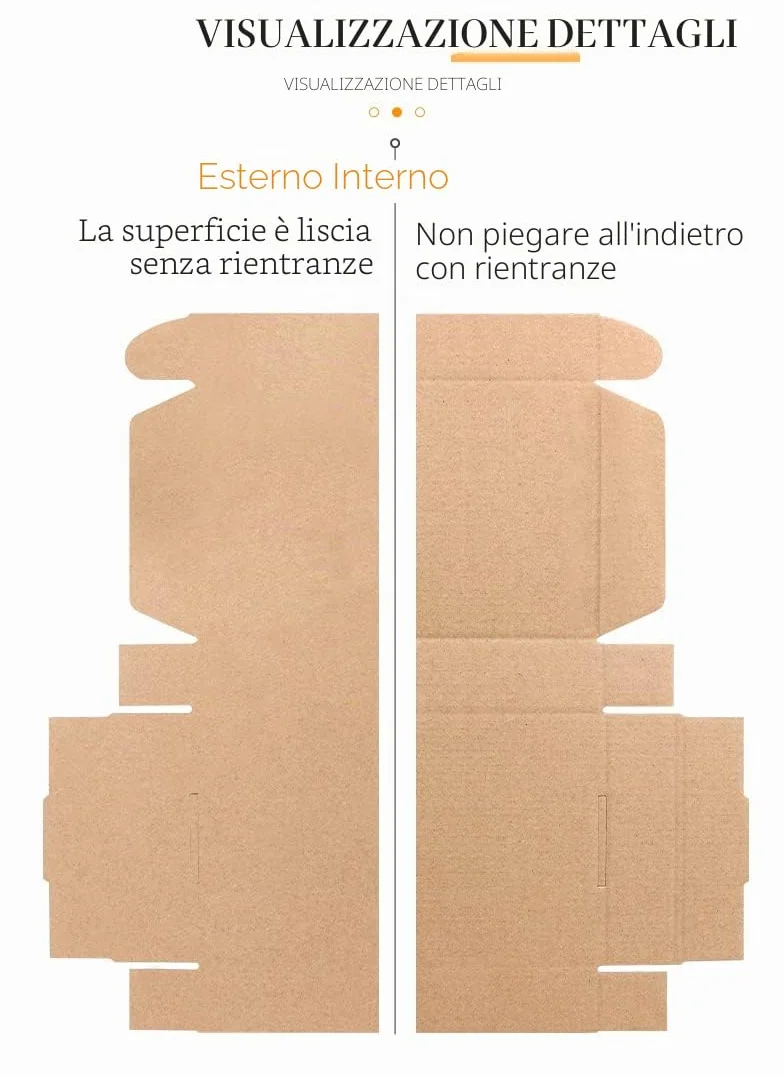 435×423×43mm piccoli pacchi scatole postali scatole di cartone ondulato per la pubblicazione, marrone spedizione scatola per piccole imprese, conservazione o confezione regalo (10 pezzi)