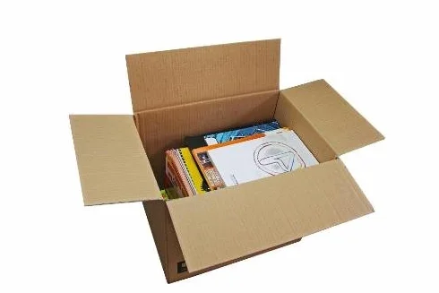 20 Scatole Cartone 2 Onde Trasloco+Spedizione FRAGILI-Libri cm. 40x29 h35
