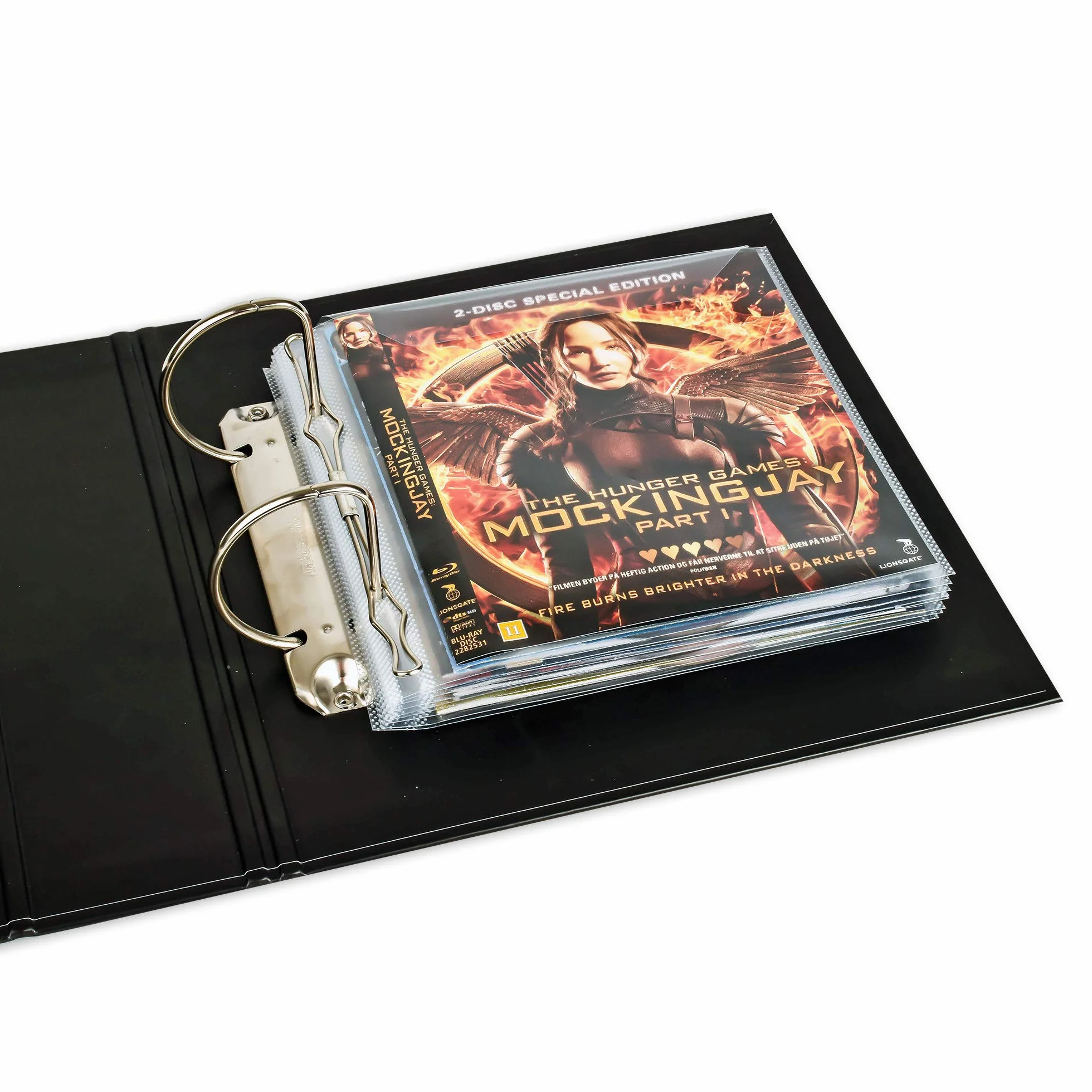 Confezione Blu-Ray - 50 custodie Blu-Ray e 2 raccoglitori