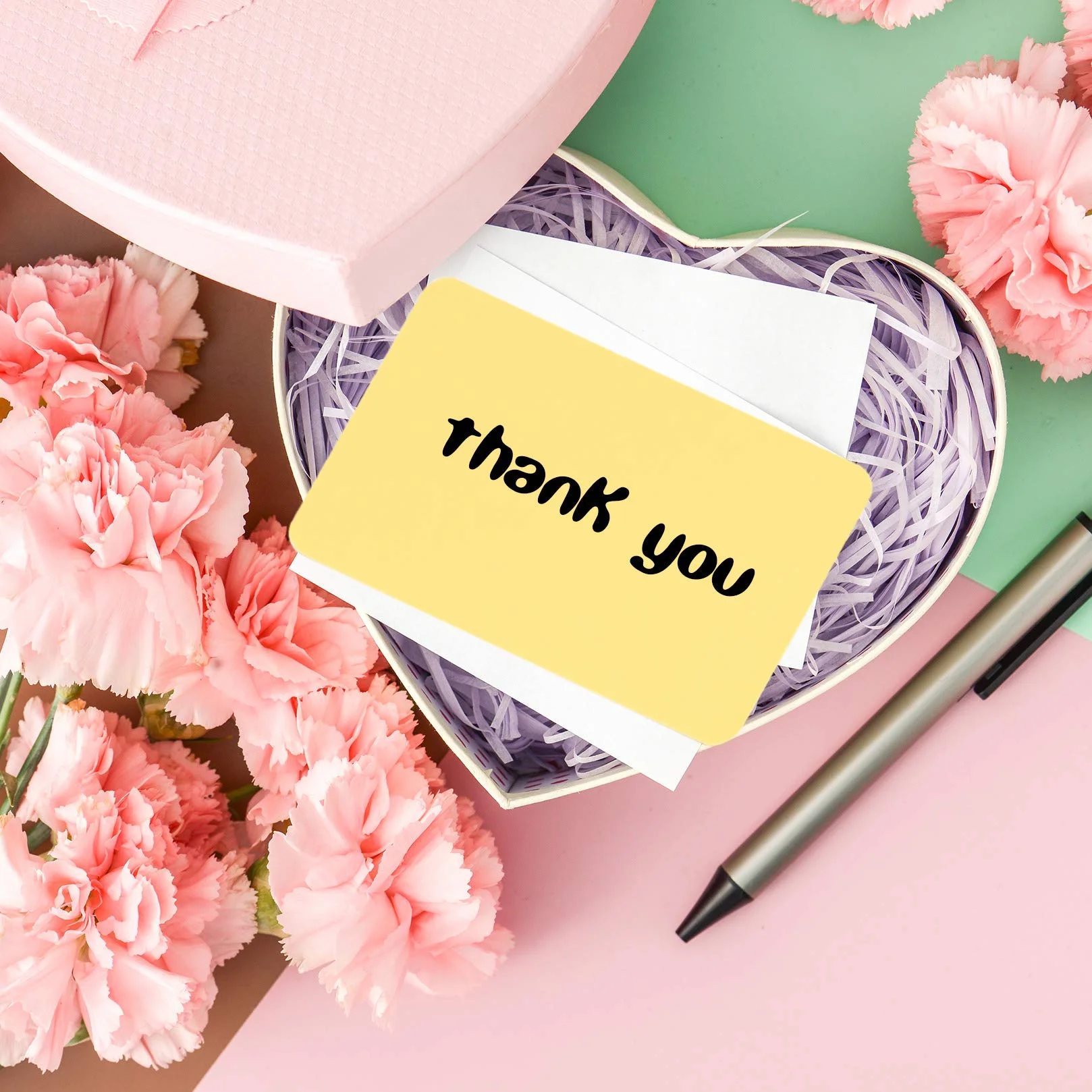 PzKraft Paper Biglietti da Visita Bianco Cartolina Carte Fai-da-Te Rosa Verde Giallo Blu 400 Pz