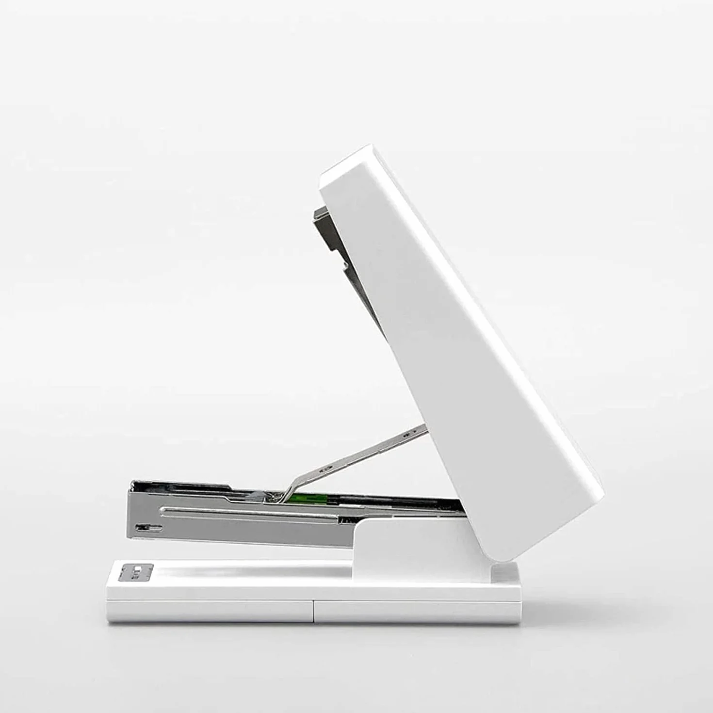 Cucitrice Polatrice for impieghi gravosi 20 Capacità del foglio Affalizzatore for ufficio Efficiente con 100 pz Staples 24/626/6 Accessori for Forniture scolastiche Forniture Ufficio(White+staples)