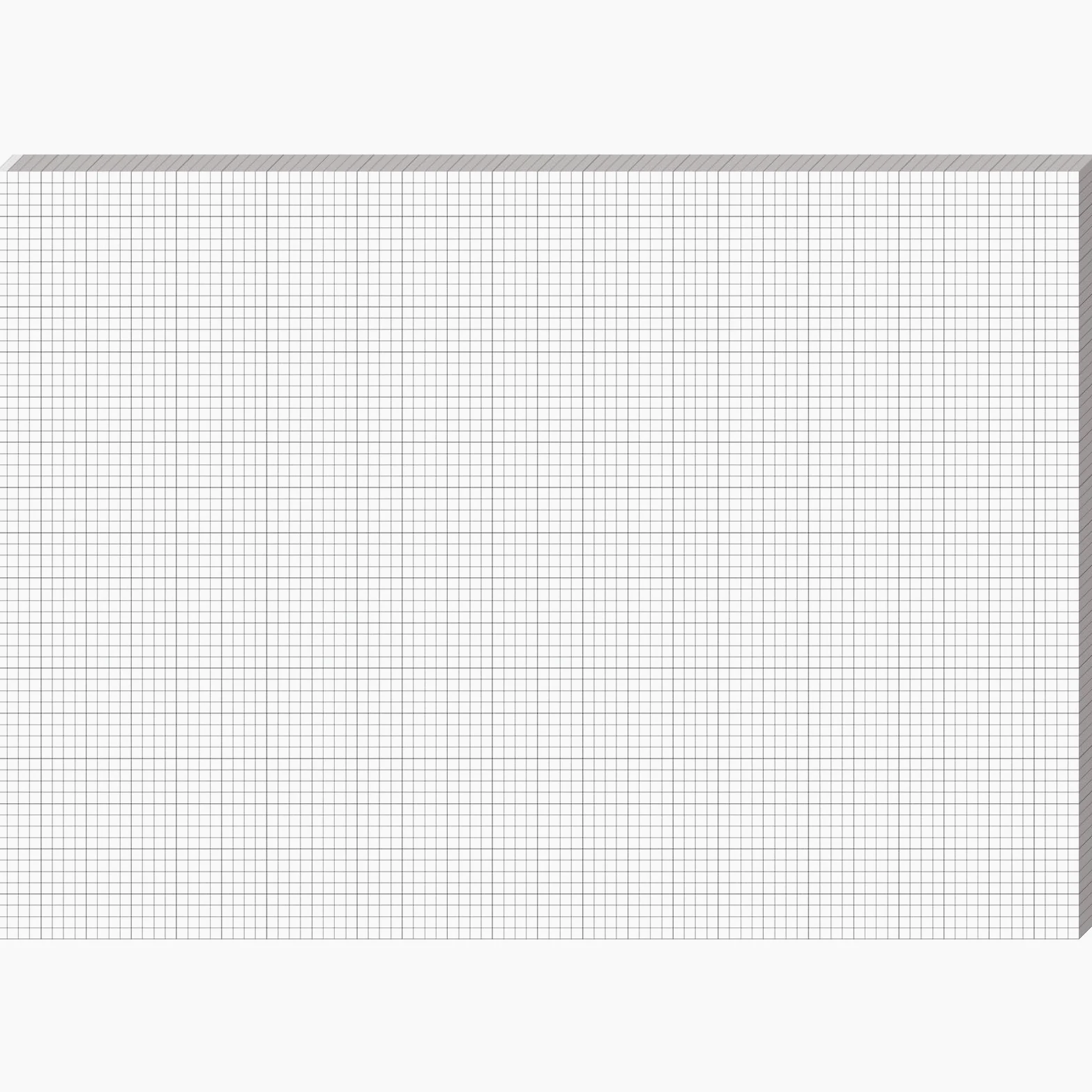 Fuyoooo 25 fogli di carta a quadretti da 61 x 43,2 cm, a quadretti grandi da 2,5 cm e 1/4", carta a quadretti per ingegneri, architetti, progettisti, matematici, disegnatori, schizzi, casa, edificio