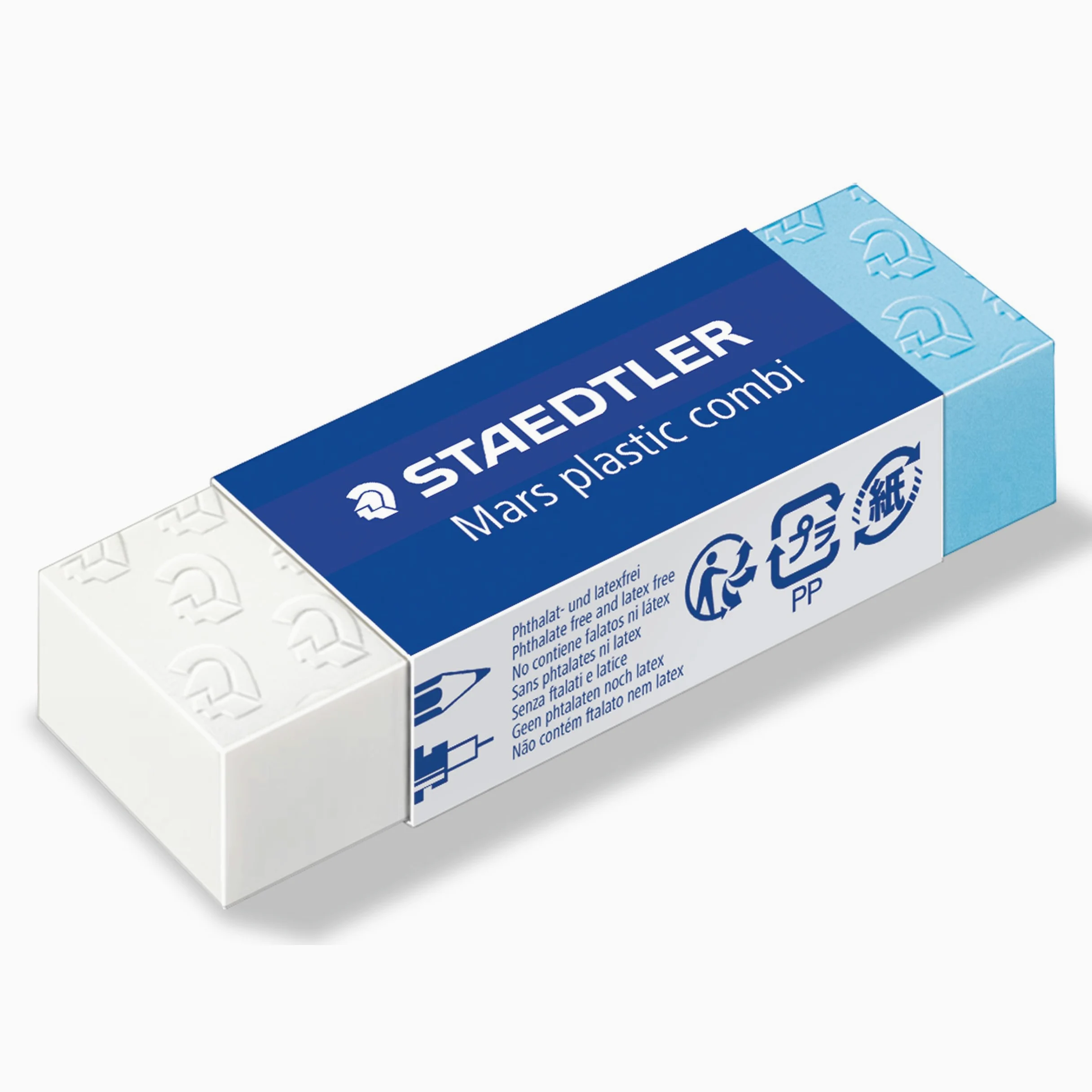 Staedtler Mars plastic combi 526 508 Gomma, 65 x 23 x 13 mm, Confezione da 20
