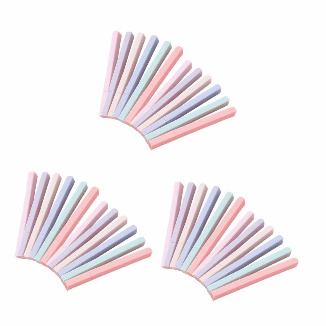 EXCEART 36pezzi Evidenziatori Plastici Colorati Per Studio e Scrapbooking Pennarelli Per Segnare Libri Documenti e Appunti Per Studenti e Insegnanti