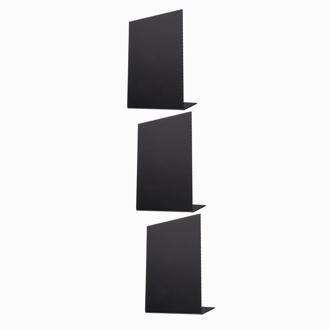 Ciieeo 3pezzi Lavagna Cancellabile Per Decorazioni Da Tavolo Lavagnetta Piccola Per Matrimoni e Eventi Base Solida e Design Elegante Perfetta Per Casa e Ristoranti Nera