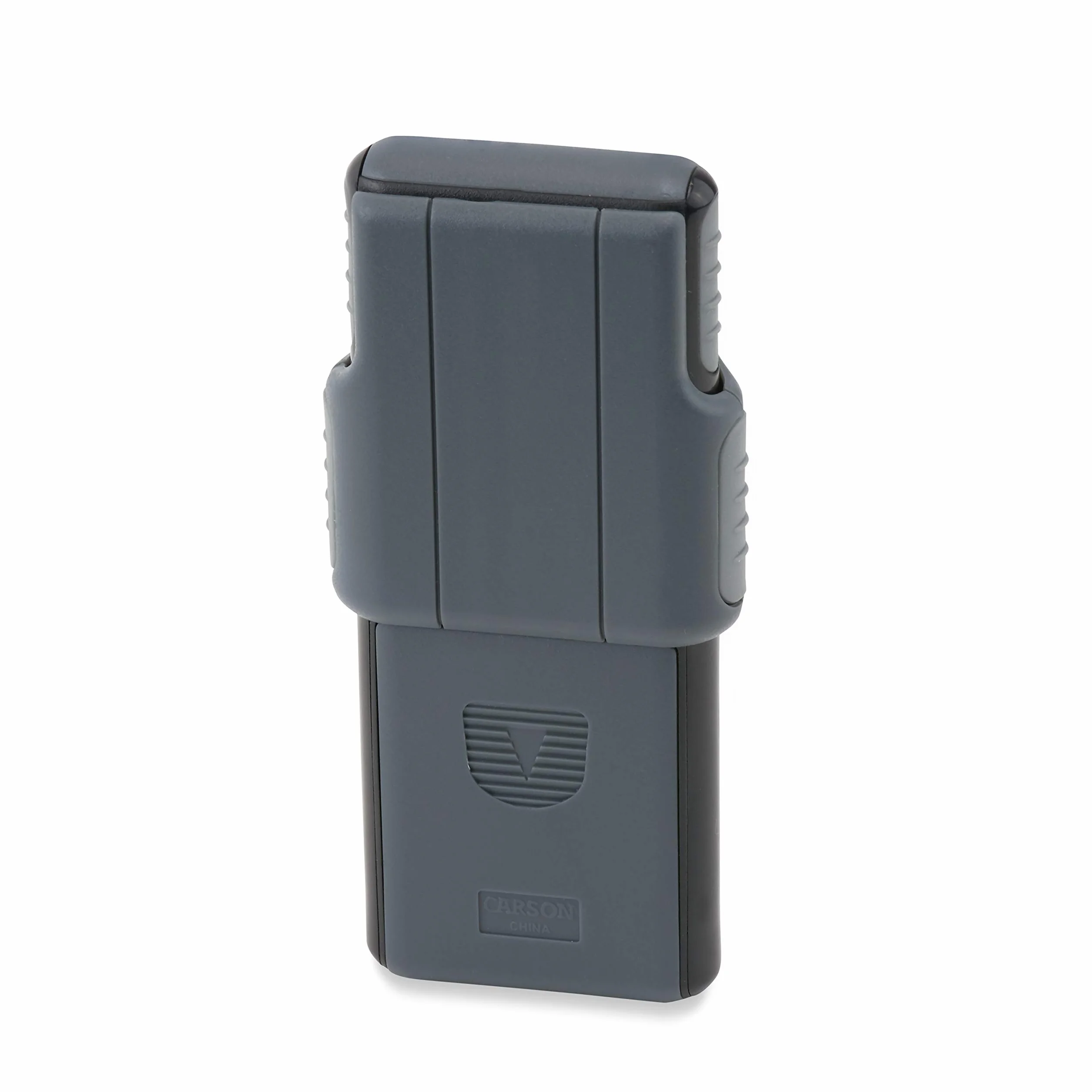 Carson MiniBrite 5x Lente d'Ingrandimento Tascabile con Luce LED Integrata e Custodia Scorrevole PO-55