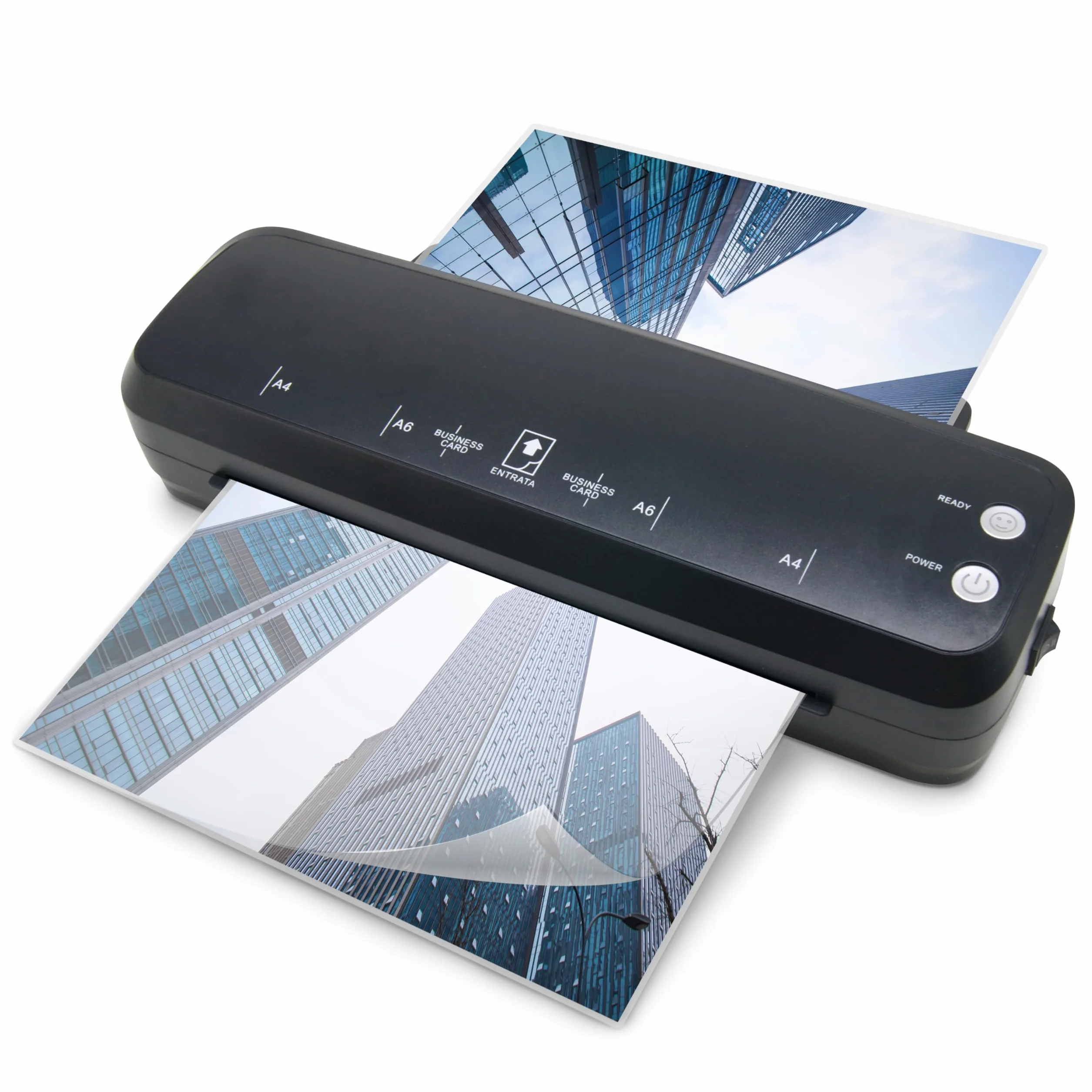 Plastificatrice Pro A4, A5, A6, A7 a caldo e a freddo fino a 250 micron
