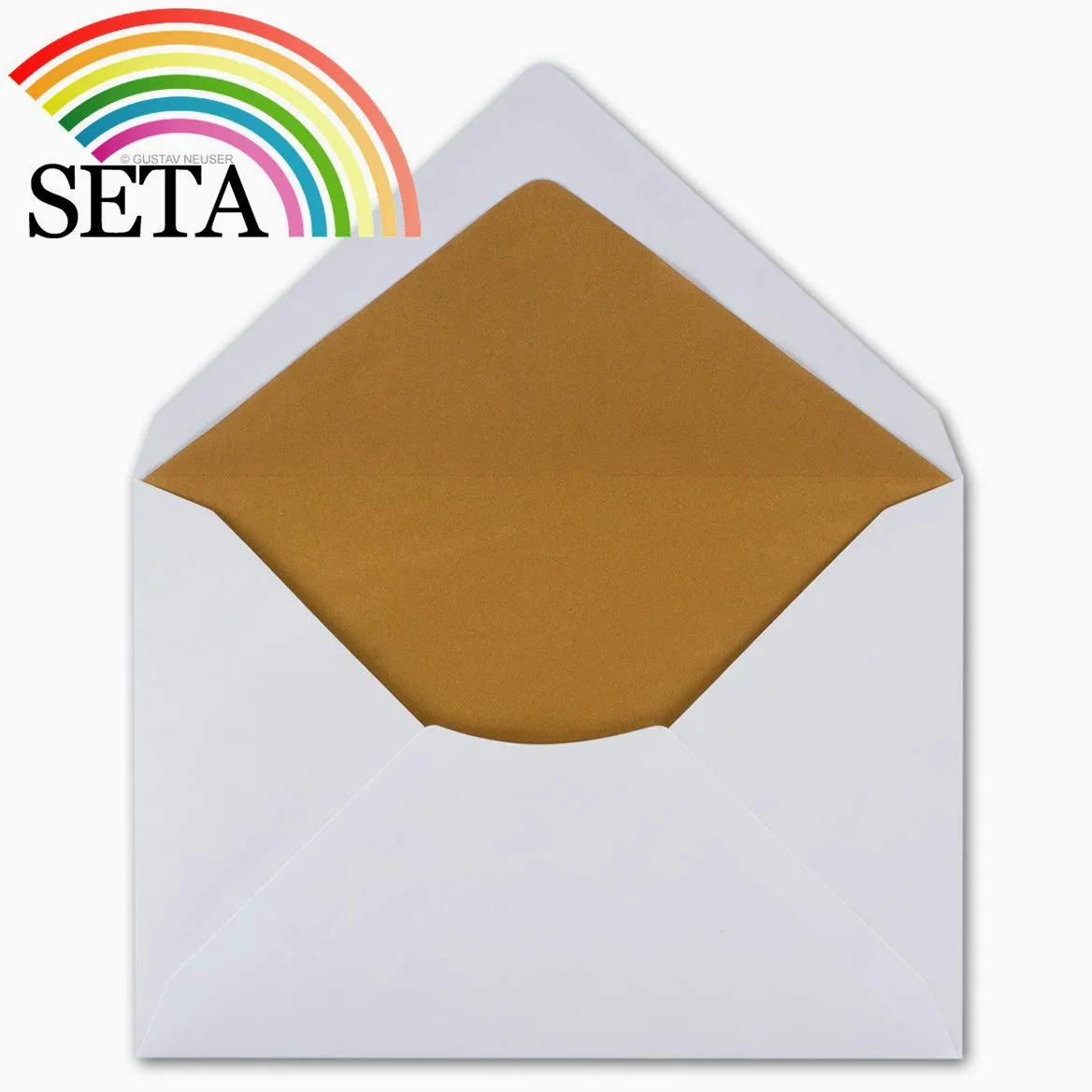 1000 buste in oro bianco – Buste per lettere in formato DIN C5 con superficie opaca e imbottitura di alta qualità – Buste postali indeformabili per Natale e occasioni festive – senza finestra