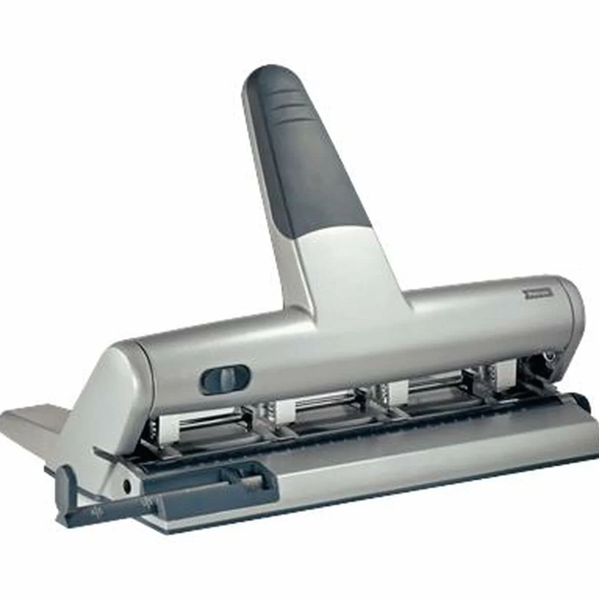Petrus 803762 - Perforatrice di 4 buchi 30 fogli grigio