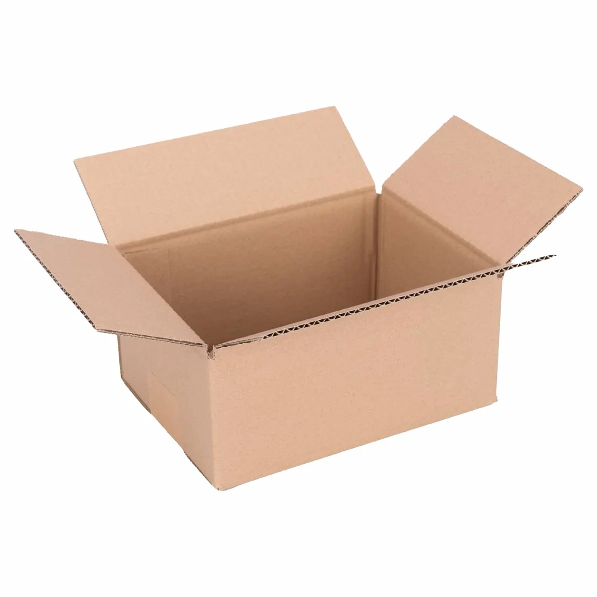verpacking 100 Cartoni da imballaggio 20 x 15 x 9 cm marroni per spedizioni DHL - Scatole di cartone un'onda KK 10