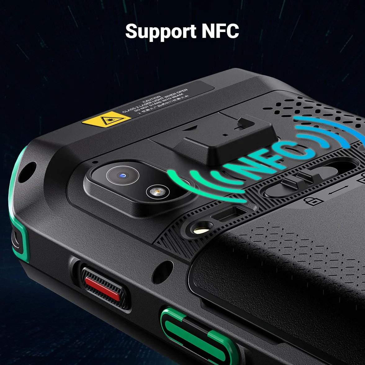 Tera Android 11 Scanner codici a barre con 26 tasti HS7 Motore di scansione IP67 robusto 4+64GB 5100mAh Batteria QC 3.0 Ricarica Rapida 4" Touch Screen Terminale Mobile per Scanner Inventario Modello