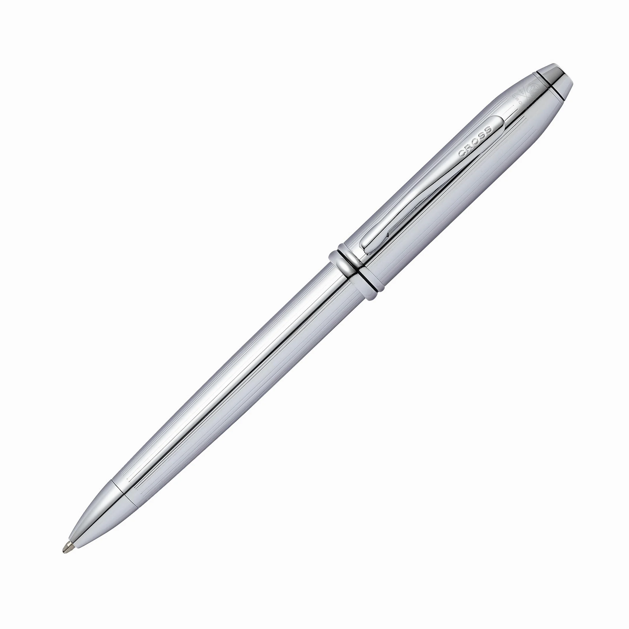 Cross Townsend - Penna convertibile Penna a sfera cromo lucido | Elegante penna per scrivere senza sforzo, scrittura fluida e uniforme, affidabile e di lunga durata, con confezione regalo