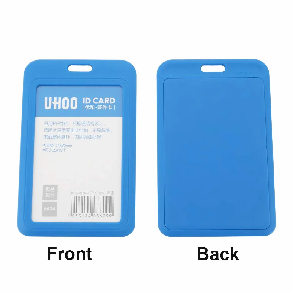 Porta-badge e Porta-carte Carte d' Identità Case con Cordino ID Carte con Cordoncino 4 Pezzi Nero Blu Chiaro Blu Scuro Grigio Chiaro