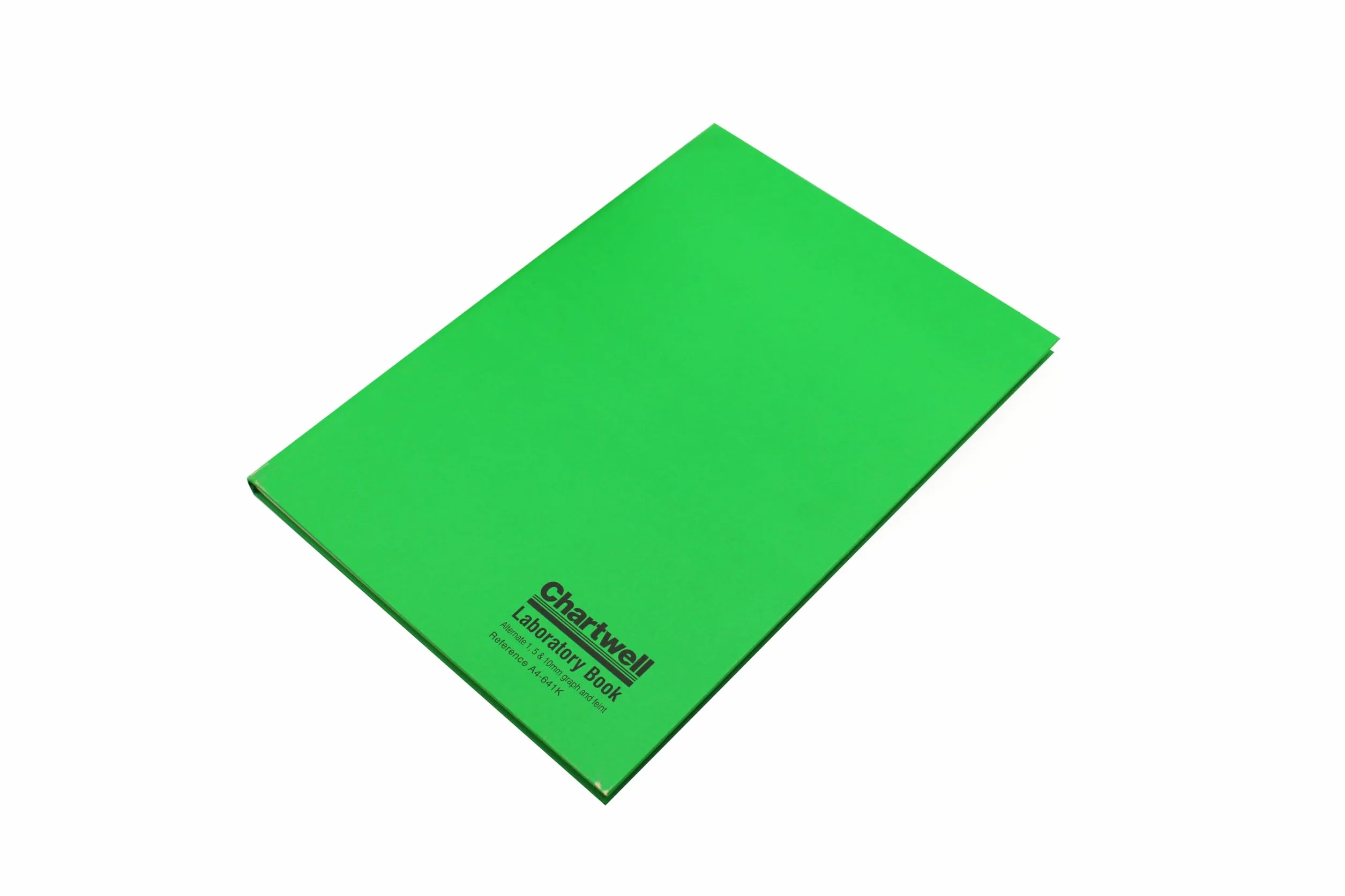 Chartwell Quaderno da Laboratorio Copertina Morbida Formato A4 Dorso Rigido Green