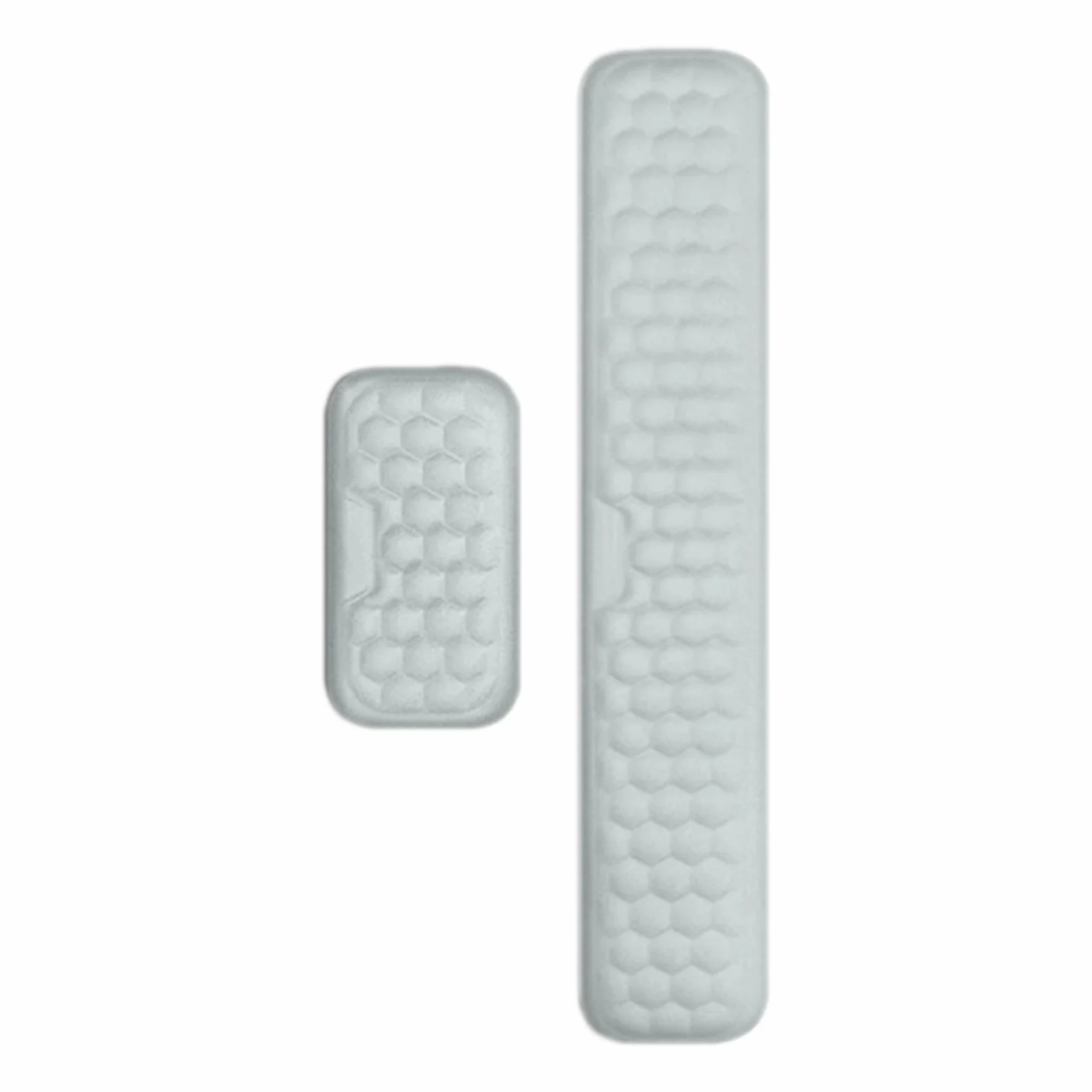 Tappetino di riposo per tastiera e mouse, poggiapolsi per tastiera in | memory foam, 2 pezzi comodo poggiapolsi in memory foam, poggiapiedi ergonomico e,