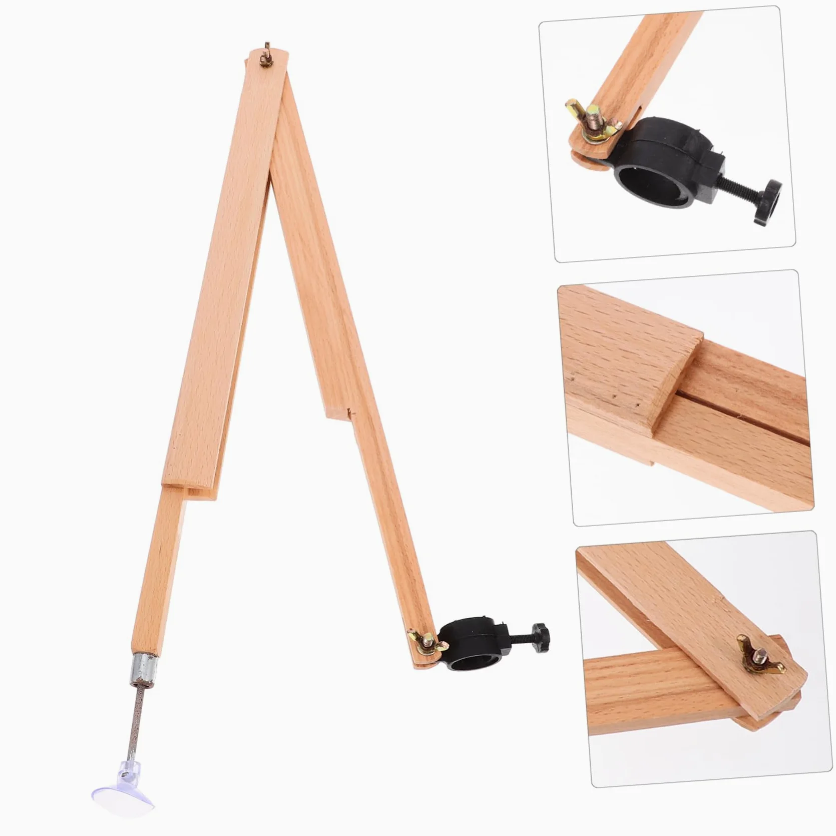 jojofuny 5 Pezzi compasso geometrico disegno della bussola compassi da disegno falegname di grandi dimensioni per bussola da disegno in legno bussola di prua Di legno Beige