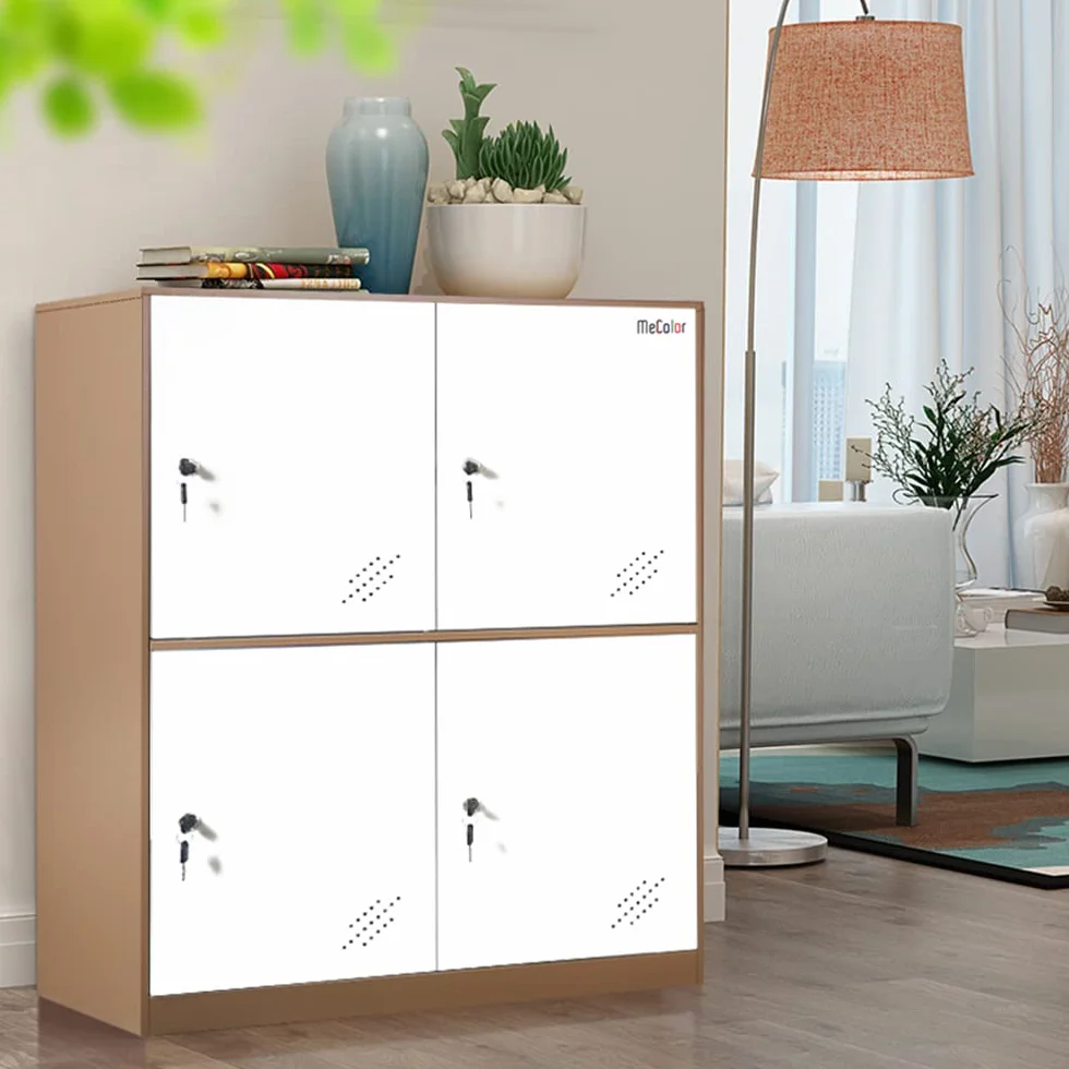 MECOLOR I piccoli armadi a 4, 6 e 9 porte sono adatti per dipendenti o impiegati in uffici in case, supermercati, palestre, centri commerciali e sono utilizzati per documenti e borse di tessuto