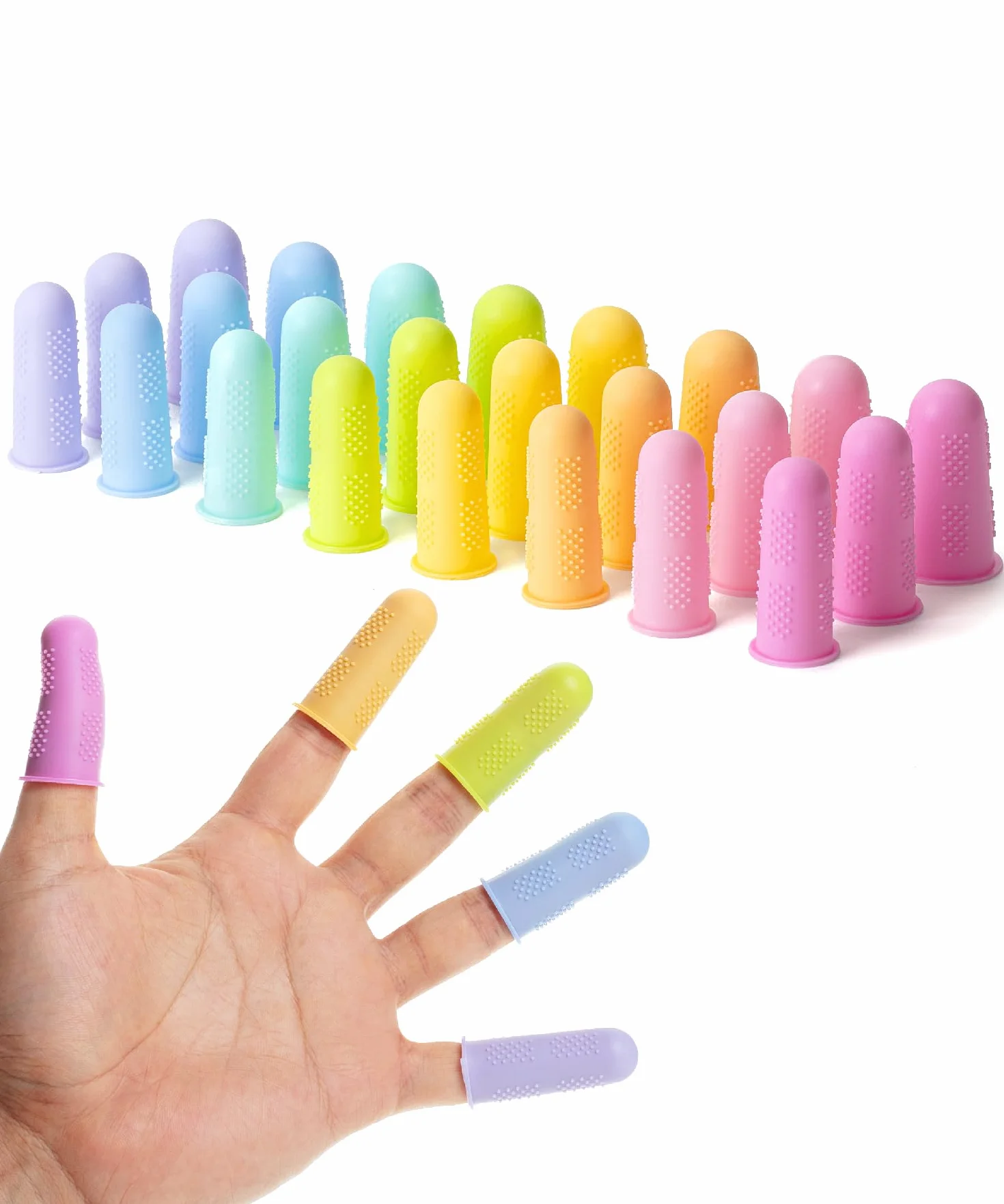 Mr. Pen Pistola per colla a caldo 24 pezzi ditale in silicone