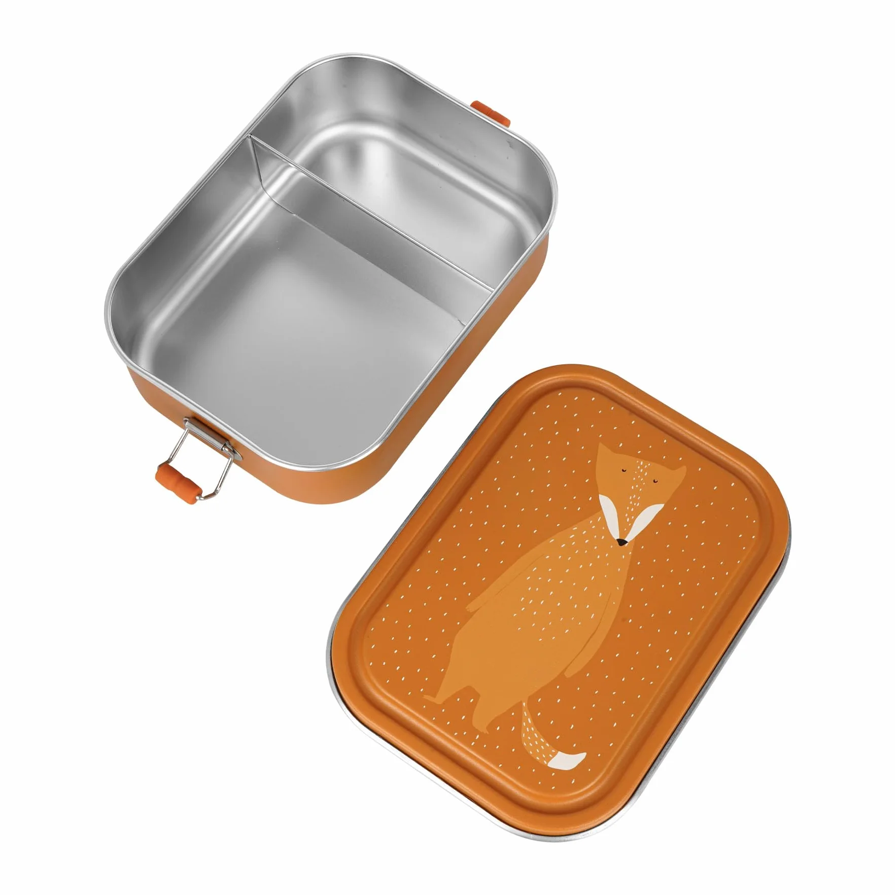 Trixie RVS Broodtrommel 1200 ml Mr. Fox