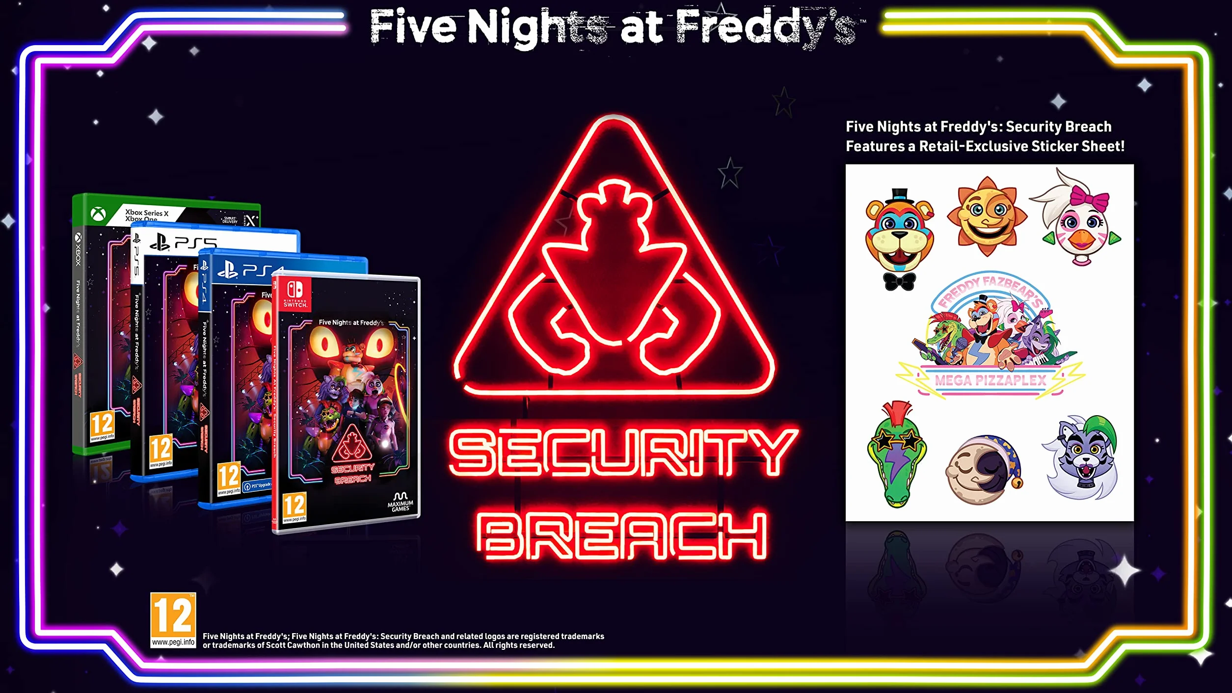 Five Nights At Freddy's: Security Breach - EN/FR/ES/IT (Switch)
