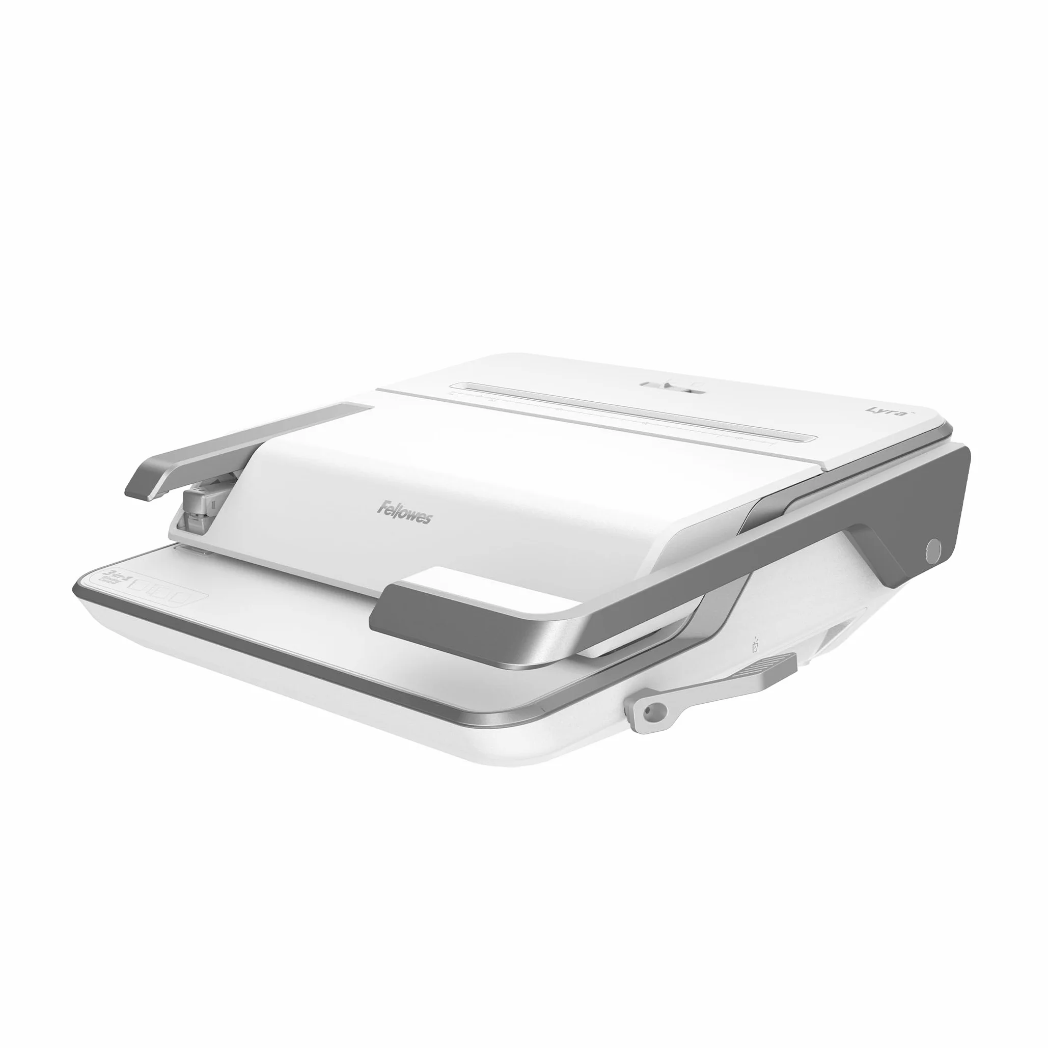 Fellowes Lyra rilegatrice 3-in-1 – Cassetto Porta-Dorsi – Perfora 20 Fogli – Rilega 300 Fogli – Con 1000 Punti Metallici – Ideale per casa o piccoli uffici