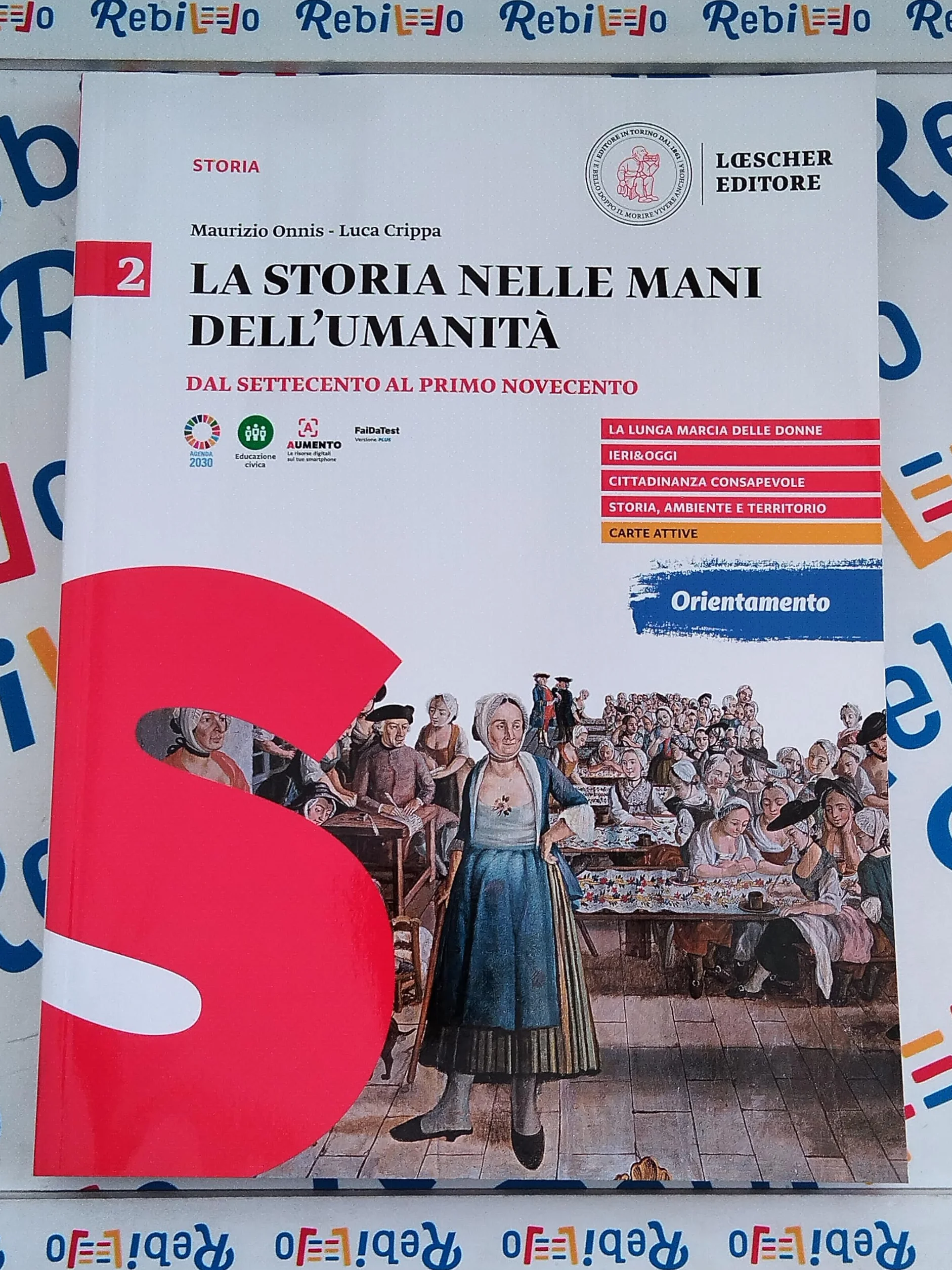 STORIA NELLE MANI DELL'UMANITÀ (LA) VOL.2 - (9788858352618) + Materiali didattici – Rebillo