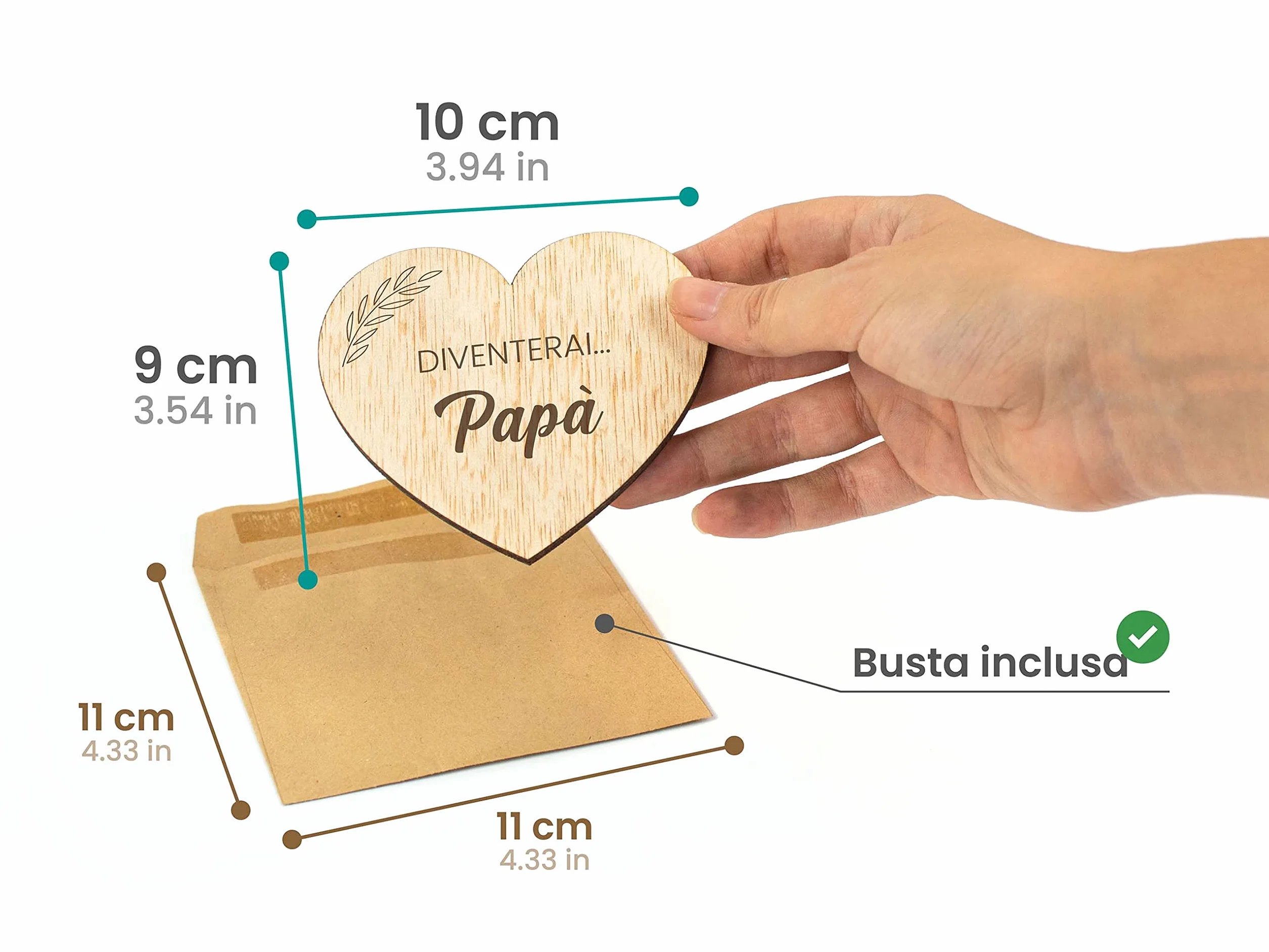 CONTRAXT Annuncio Gravidanza Originale Kit Regalo per Neo Papà Sorpresa Nascita Bambino