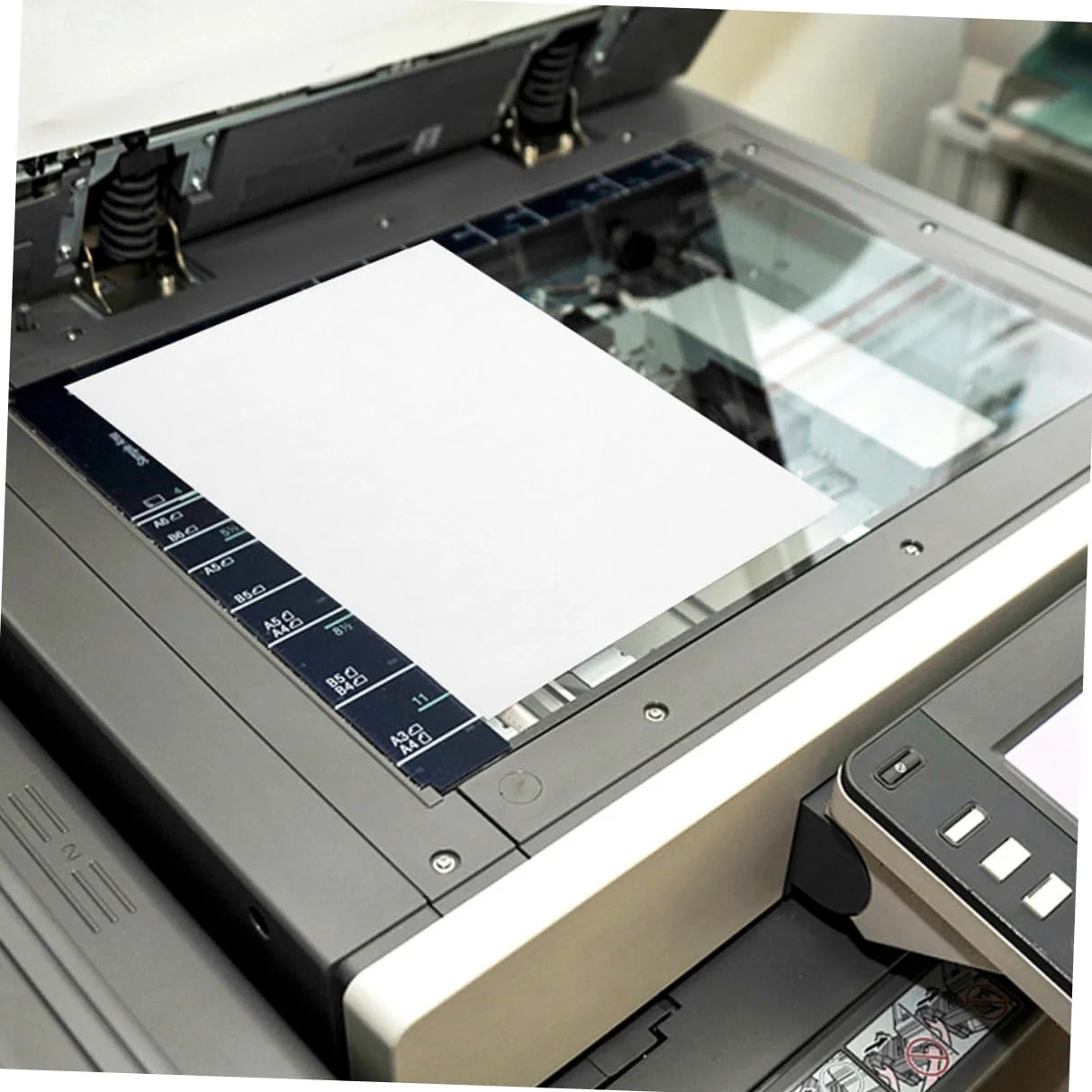 100 Fogli Adesivi per Stampante Carta Adesiva Stampabile Opaca Etichette Adesive Rettangolari Carta per Fotocopie Adesiva