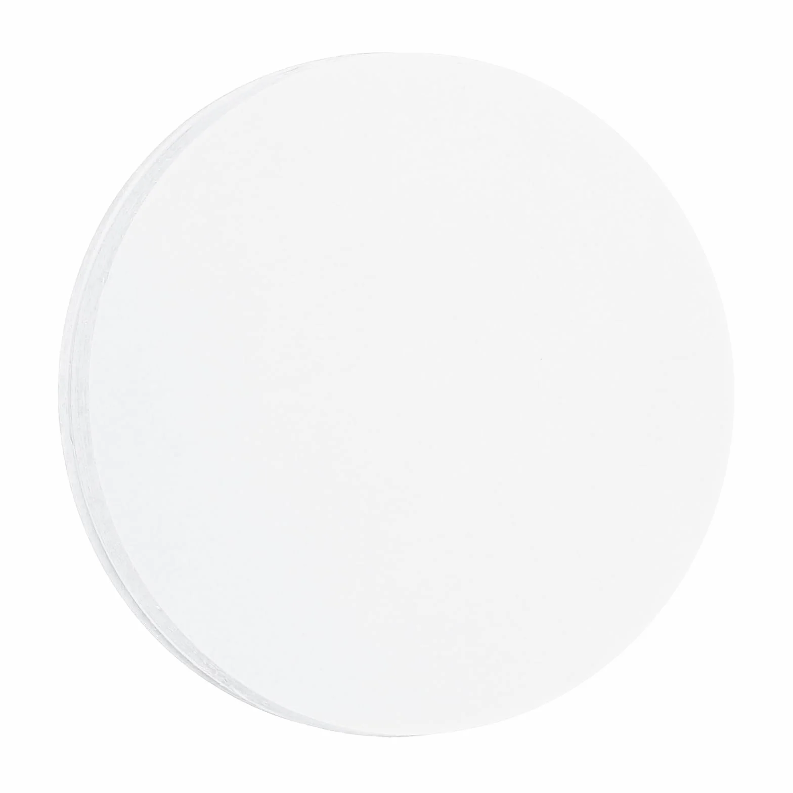 QUARKZMAN 30pz Cerchi di Carta Bianchi 6 Pollici Cartoncino 200gsm per Decorazioni Fai da Te