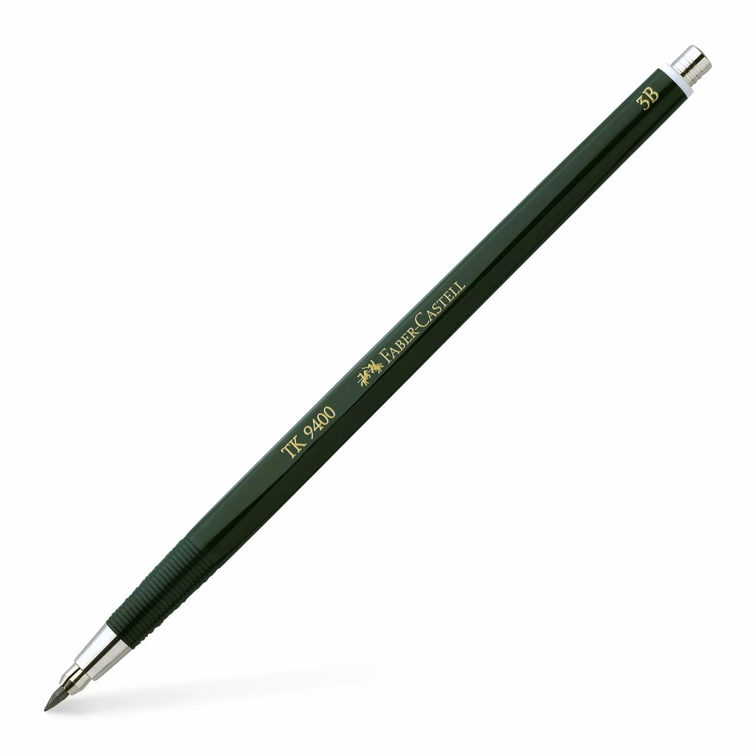 Faber-Castell TK 9400 Matita a scatto 2 mm 3B Verde
