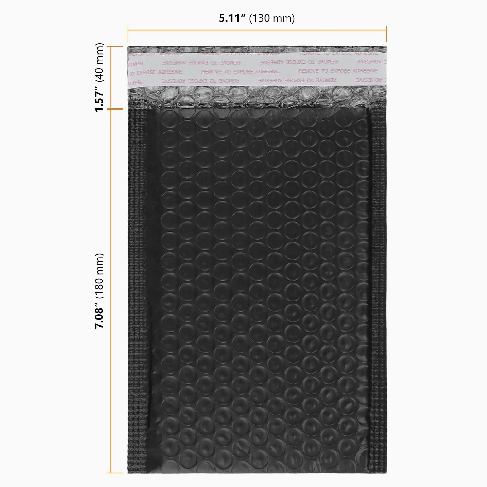 100 buste imbottite per spedizioni online, 13 x 18 cm, formato A6 Poly Bubble Mailer, impermeabili, imbottite, con chiusura autoadesiva, per rivenditori online e spedizioni