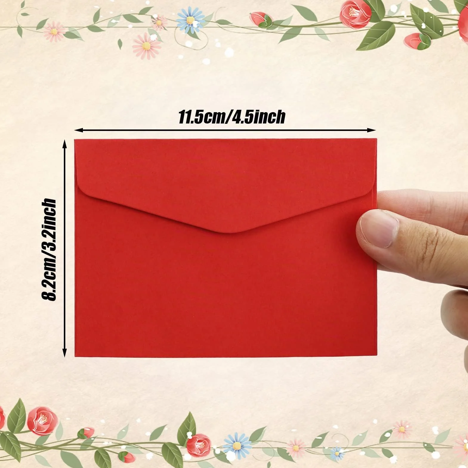 SZXMDKH 60 Pezzi Buste Colorate Mini Lettere 11,5 x 8,2 cm 12 Colori per Matrimoni Compleanno Regali