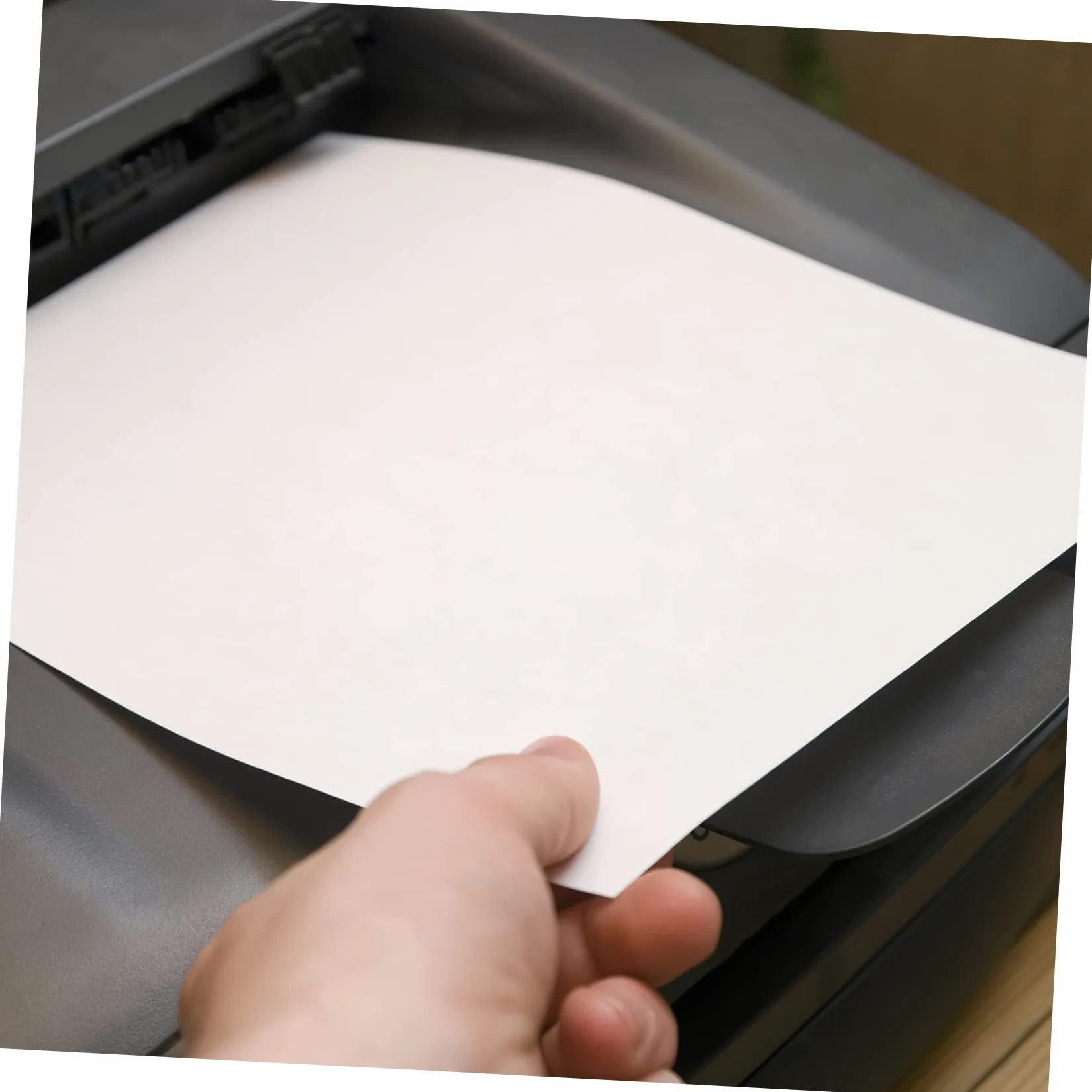 Uonlytech 100fogli Carta Adesiva Bianca Per Stampante Getto d Inchiostro Carta Adesiva Opaca Di Per Etichette Personalizzate