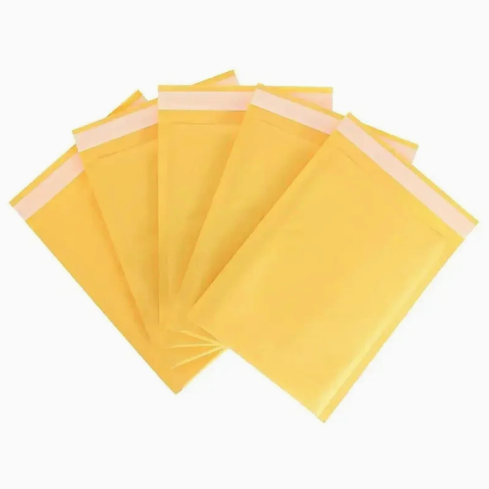 piccola borsa per la spedizione Buste imbottite in carta kraft, buste for spedizioni imbottite, buste for imballaggio autosigillanti, buste for corriere(18x23cm-100pcs)
