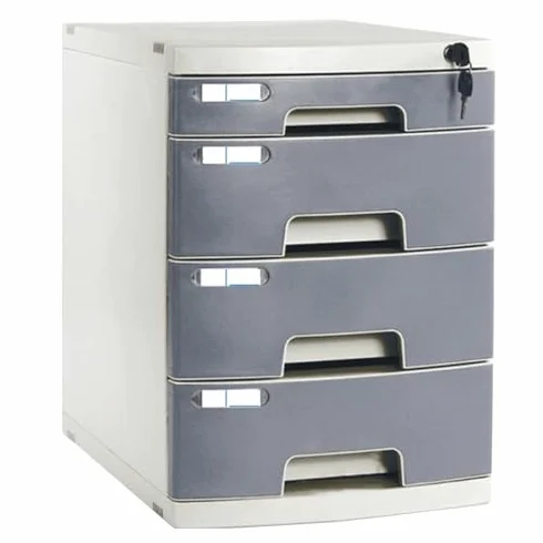 Questo Contenitore Portadocumenti con Serratura è Un Organizer da scrivania Portatile per Fogli A4, Documenti, Forniture per Ufficio, Posta e cancelleria, con cassetti Multipli per riporre o