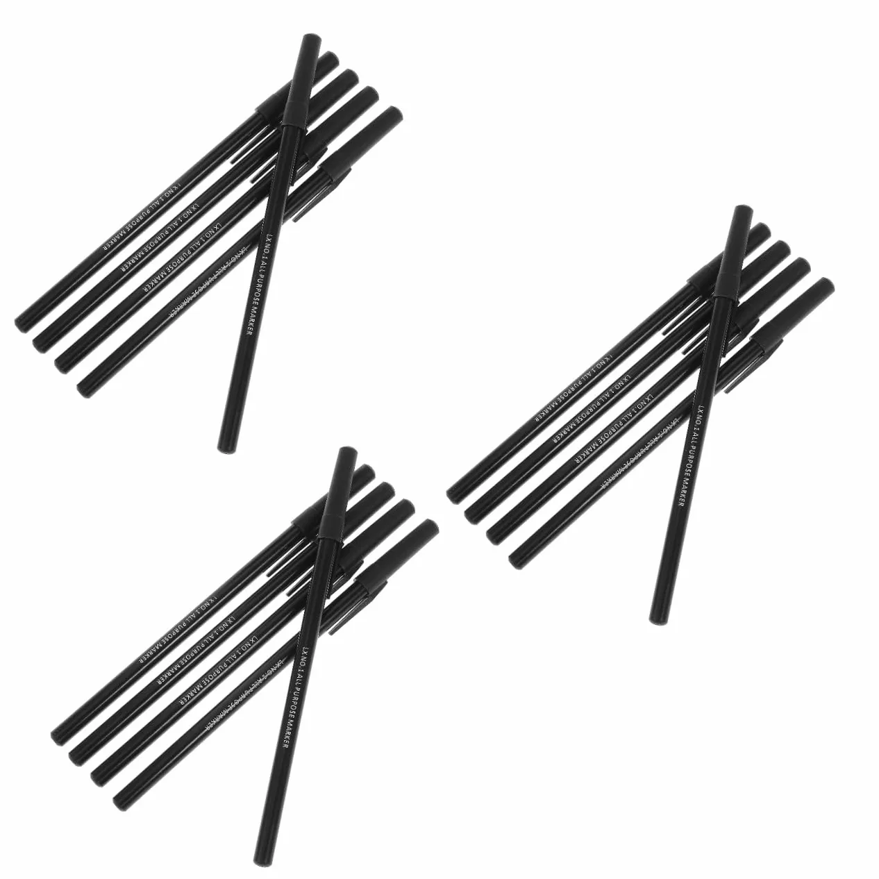 15 Pz Penna Per Etichette Per Bucato Penna Da Bucato Etichette Di Abbigliamento Pennarello Per Bucato Pennarelli Neri Permanenti Pennarelli Permanenti a Punta Fine Abs Black