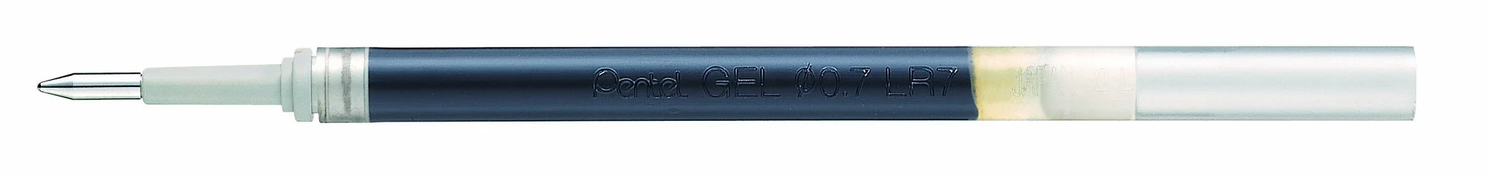 Pentel LR7 Ricarica EnerGel 0,7 mm nero, 3 pezzi