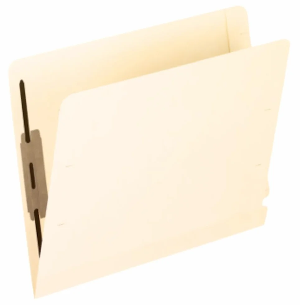 Pendaflex Cartella con chiusura a linguetta con dorso laminato, posizione #1, lettera, manila, 50/scatola