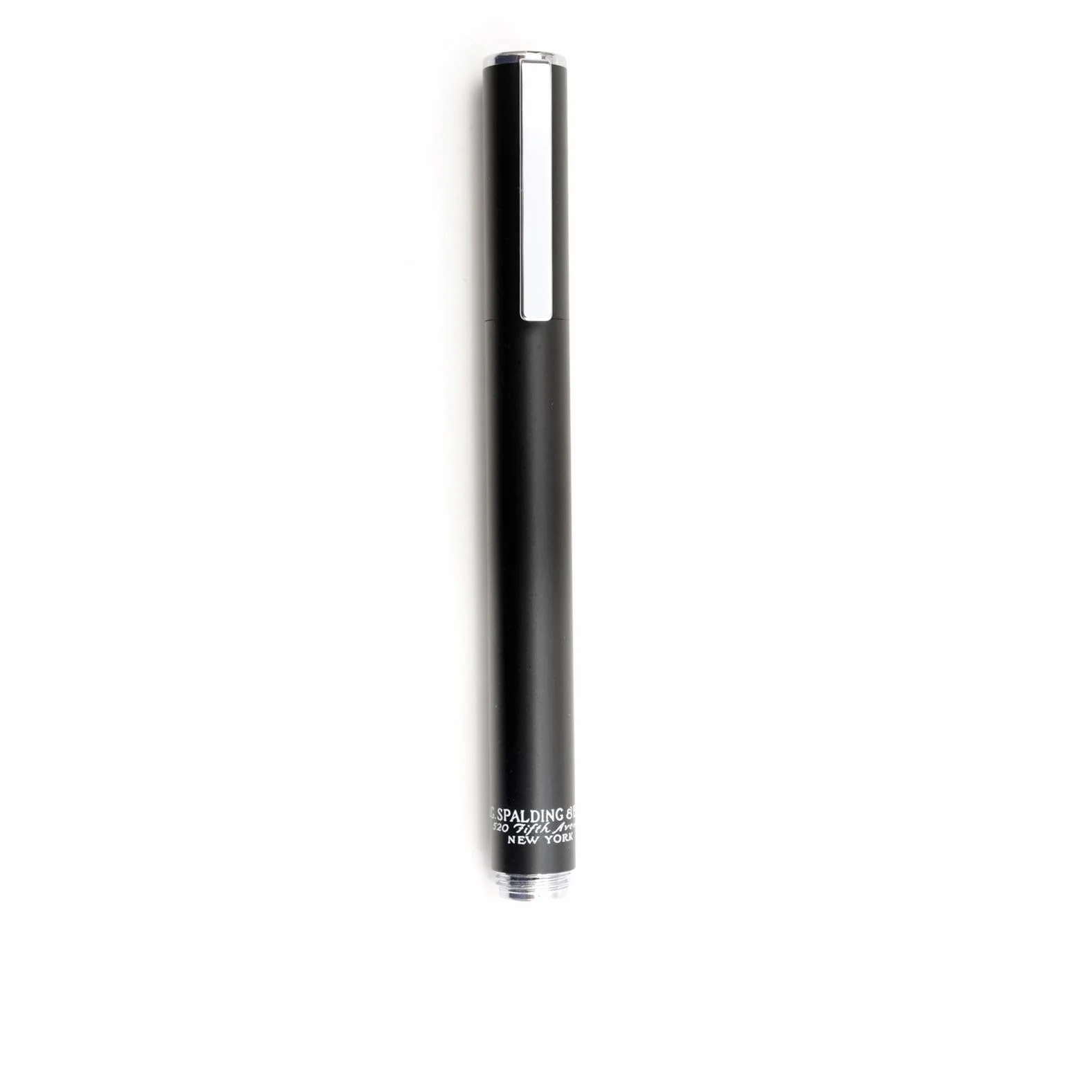 Penna roller A.G. Spalding & Bros. Compact in acciaio con colorazione matte (Nero)