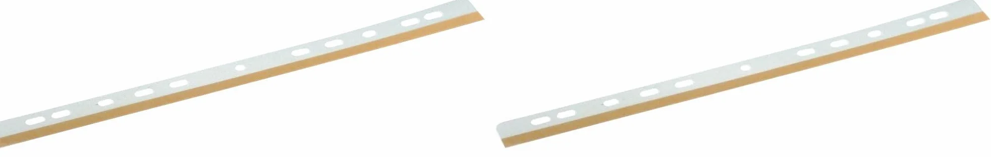 Filefix striscia adesiva foratura universale per documenti non forati A4 25x295 mm trasparente confezione 100 pezzi