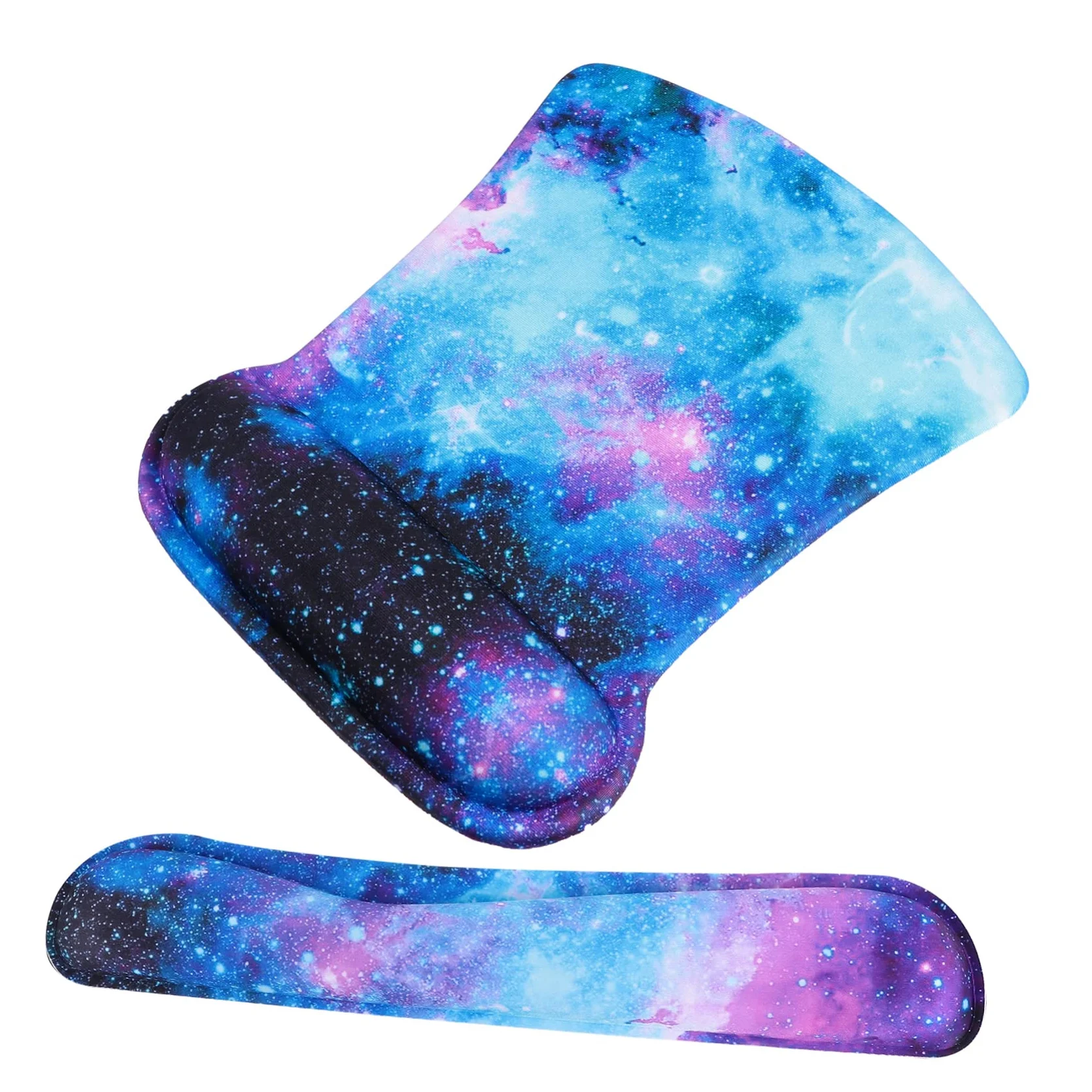 MAGICLULU Poggiapolsi Ergonomico Per Tastiera e Mouse Tappetino in Memory Foam Supporto Per Polso Per Casa e Ufficio Miglioramento Della Postura e Riduzione Dello Stress