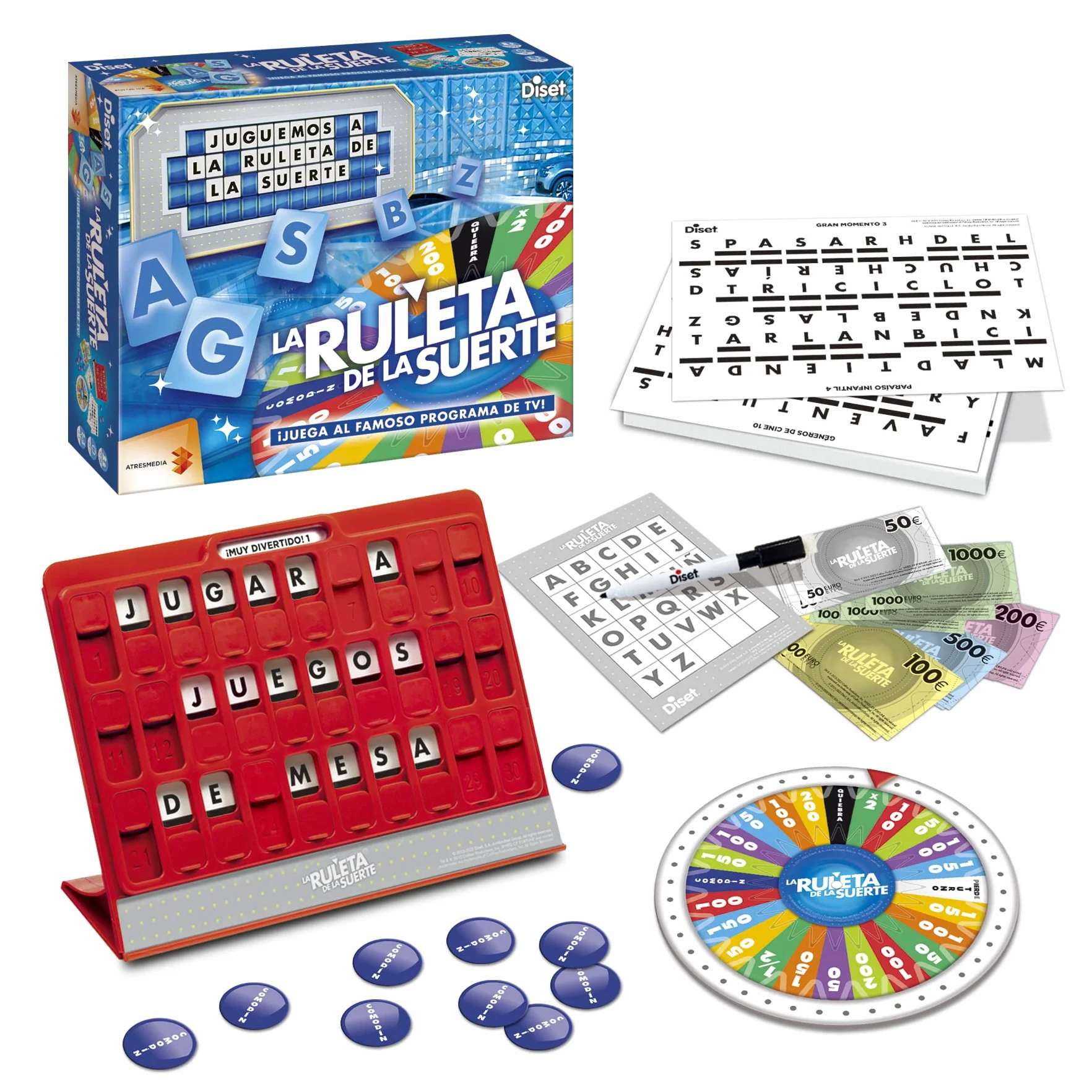 JUEGO LA RULETA DE LA SUERTE