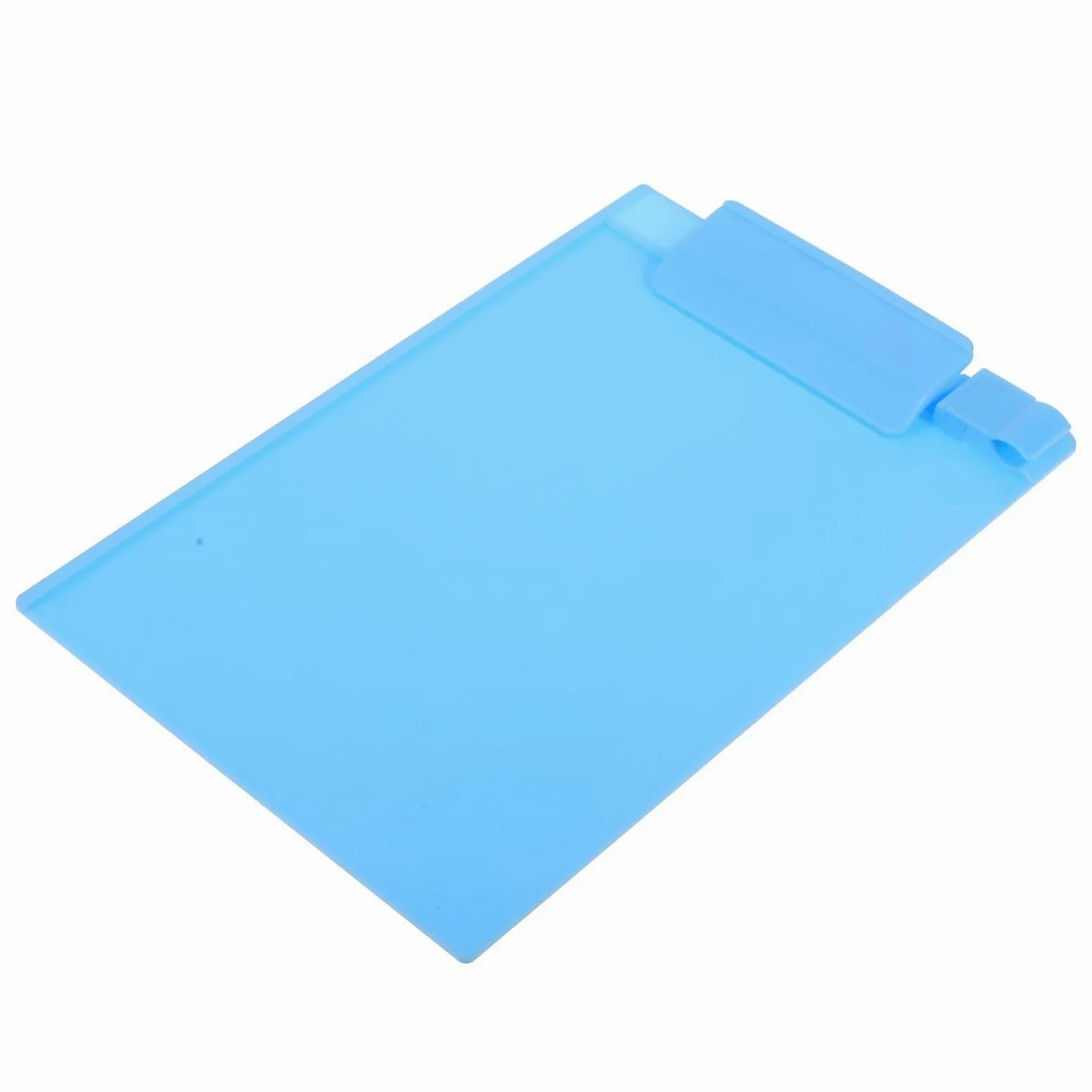 Portablocchi Cartelle for appunti in plastica A5 con clip for profilo, portacarte, for aule scolastiche e ufficio(Grey)