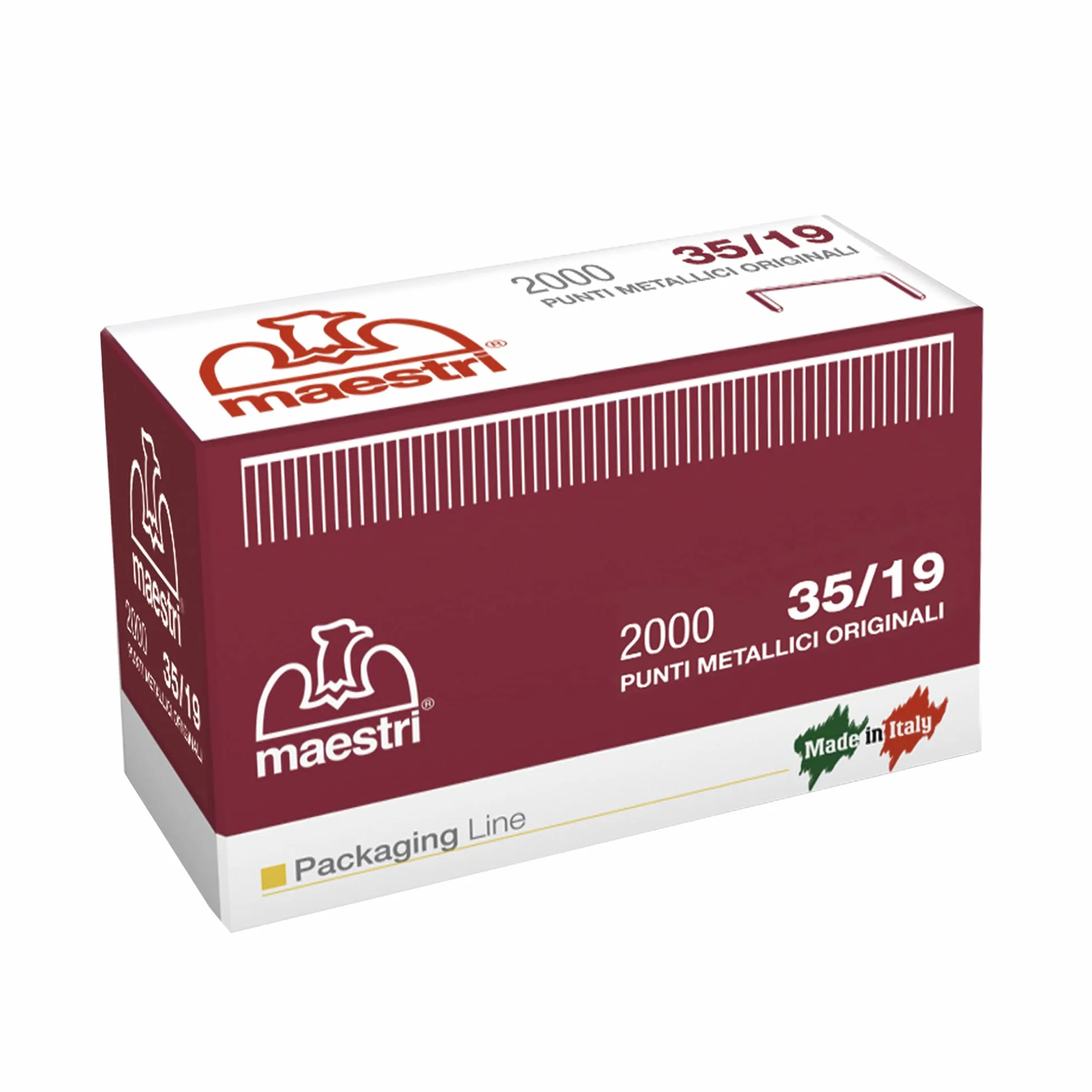Scatola 2000 punti 35/19 19mm rame ro-ma x romabox