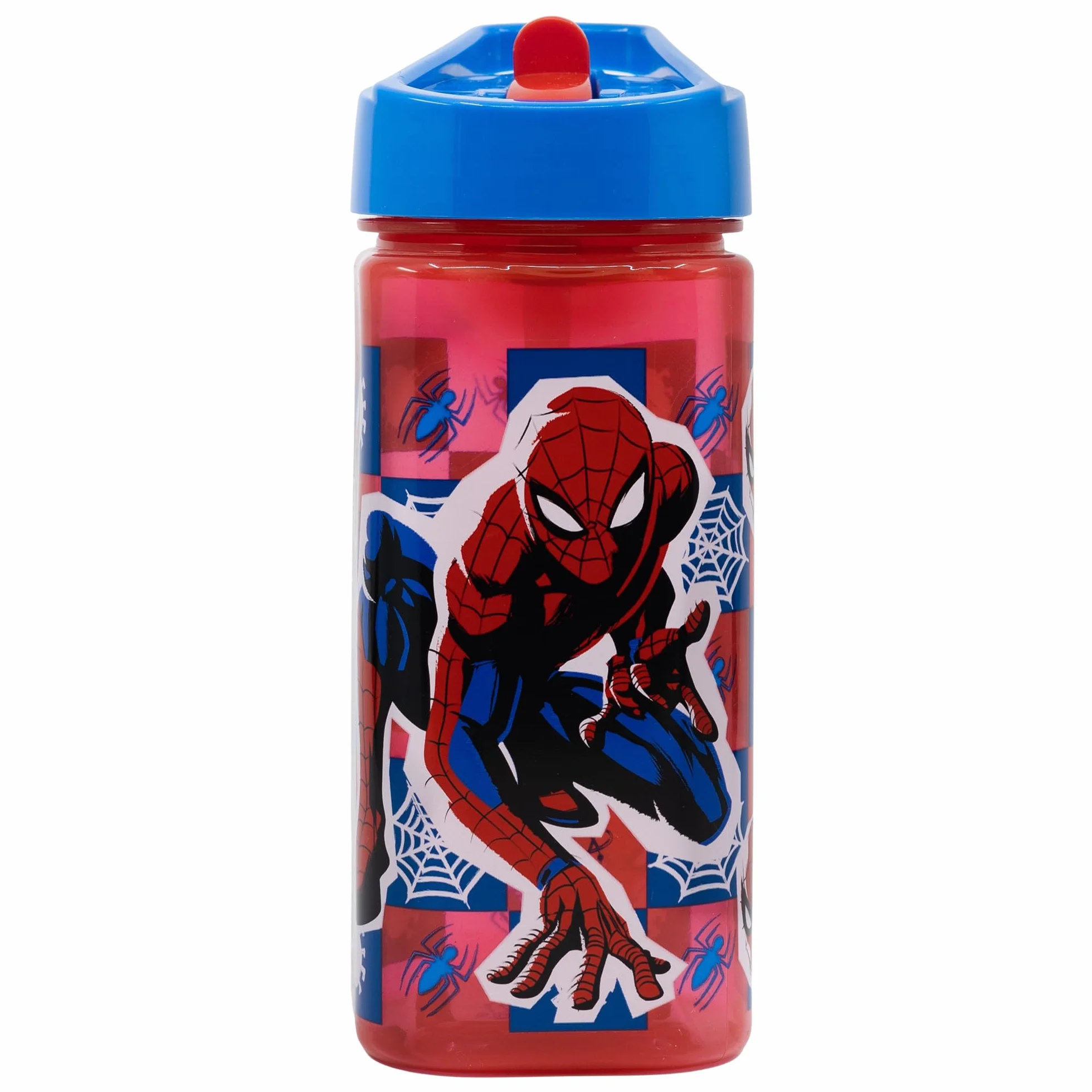 Spiderman Arachnid Grid Bottiglia Riutilizzabile Square 510 ml