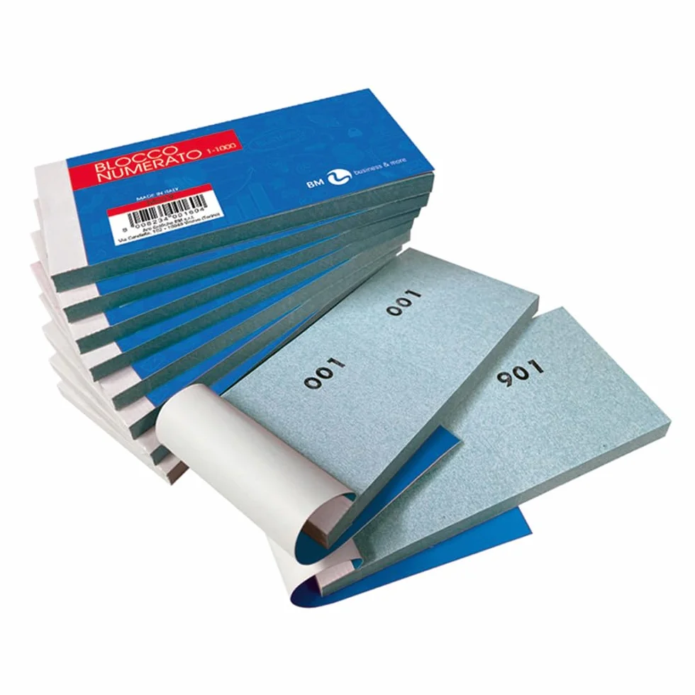 BM BeMore MOD 9 10 Blocchi numerati da 1 a 1000 13 x 6 cm
